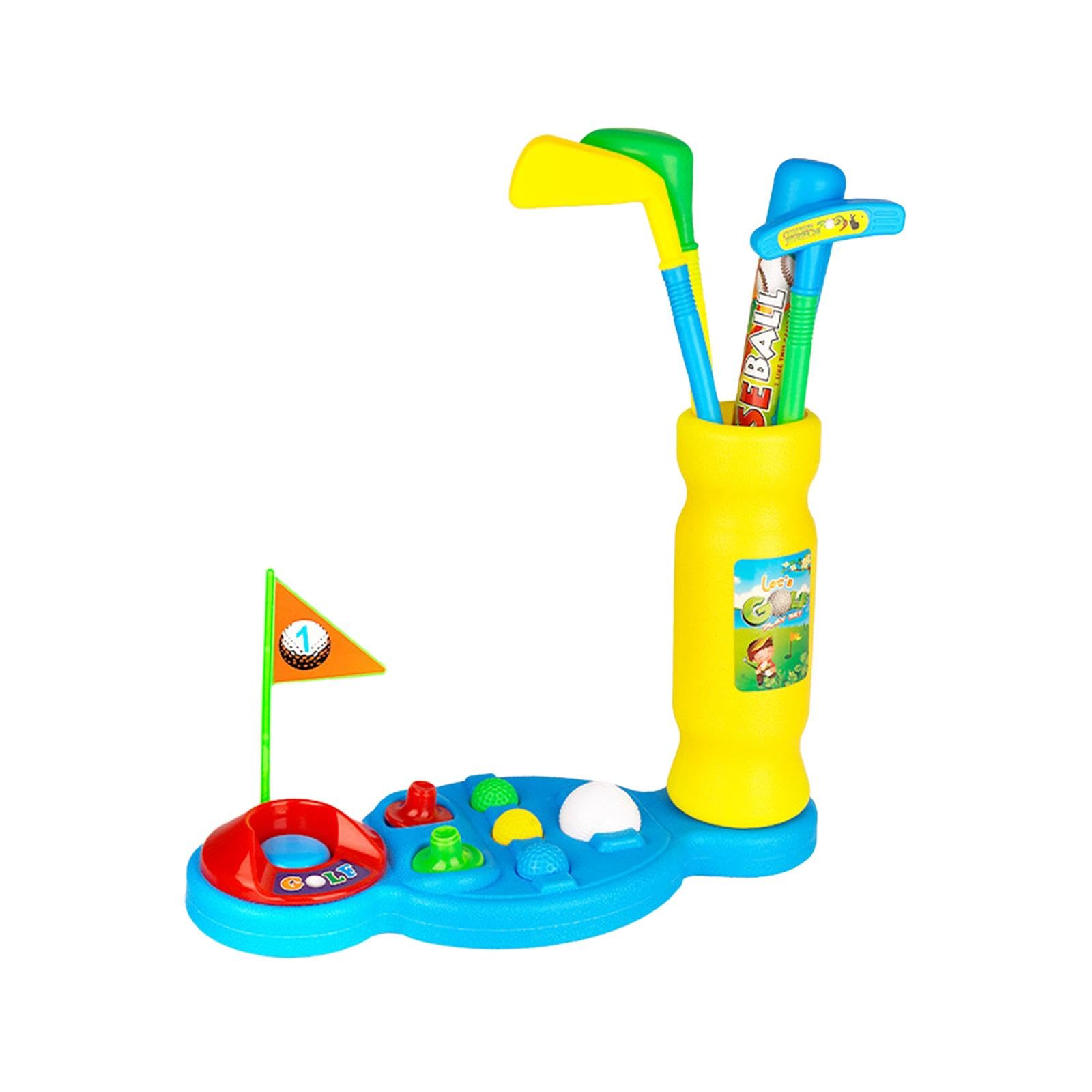 Kids Golf Club Set - Boys & Girls Training Golf Toy for Ages 3-6 | Indoor & Outdoor Mini Golf Game for Backyard, Birthday Parties & Preschool Learning | Perfect First Golf Set for Toddlers