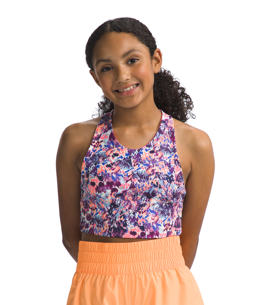 The North Face Youth Never Stop Reversible Tank Top for Girls - Perfect for Sports, Hiking & Outdoor Activities
