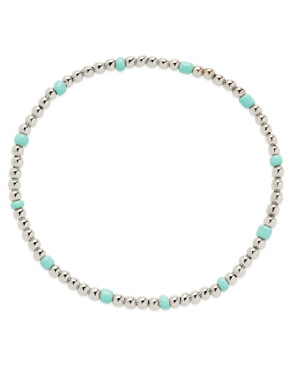 Stylish Misty Beaded Stretch Bracelet Set of 2 - Trendy Boho Jewelry for Women - Perfect for Parties, Weddings & Everyday Wear
