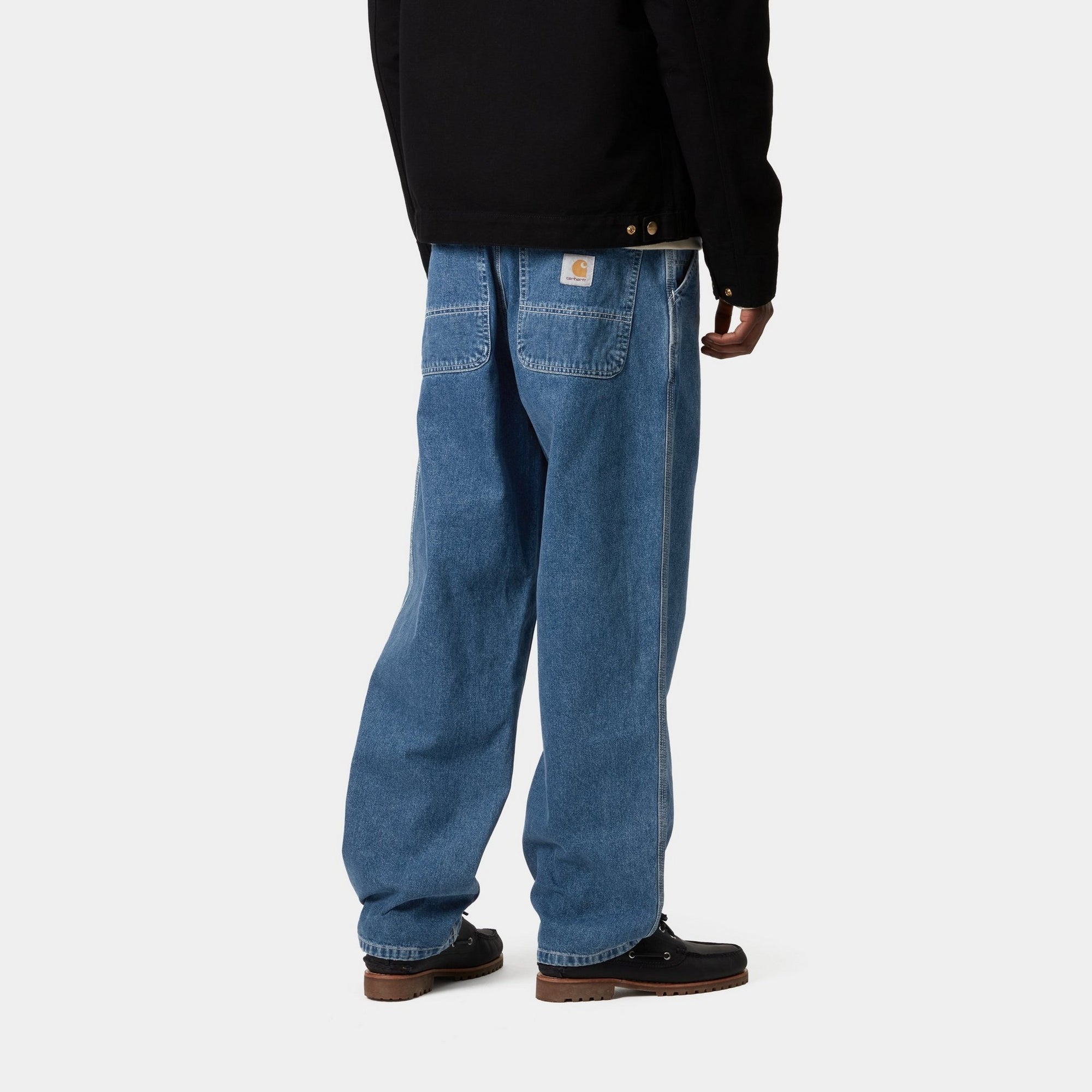 Simple Pant Denim Jeans | Blue Stone Washed for Women & Men - Perfect for Casual Wear, Work & Everyday Outfits