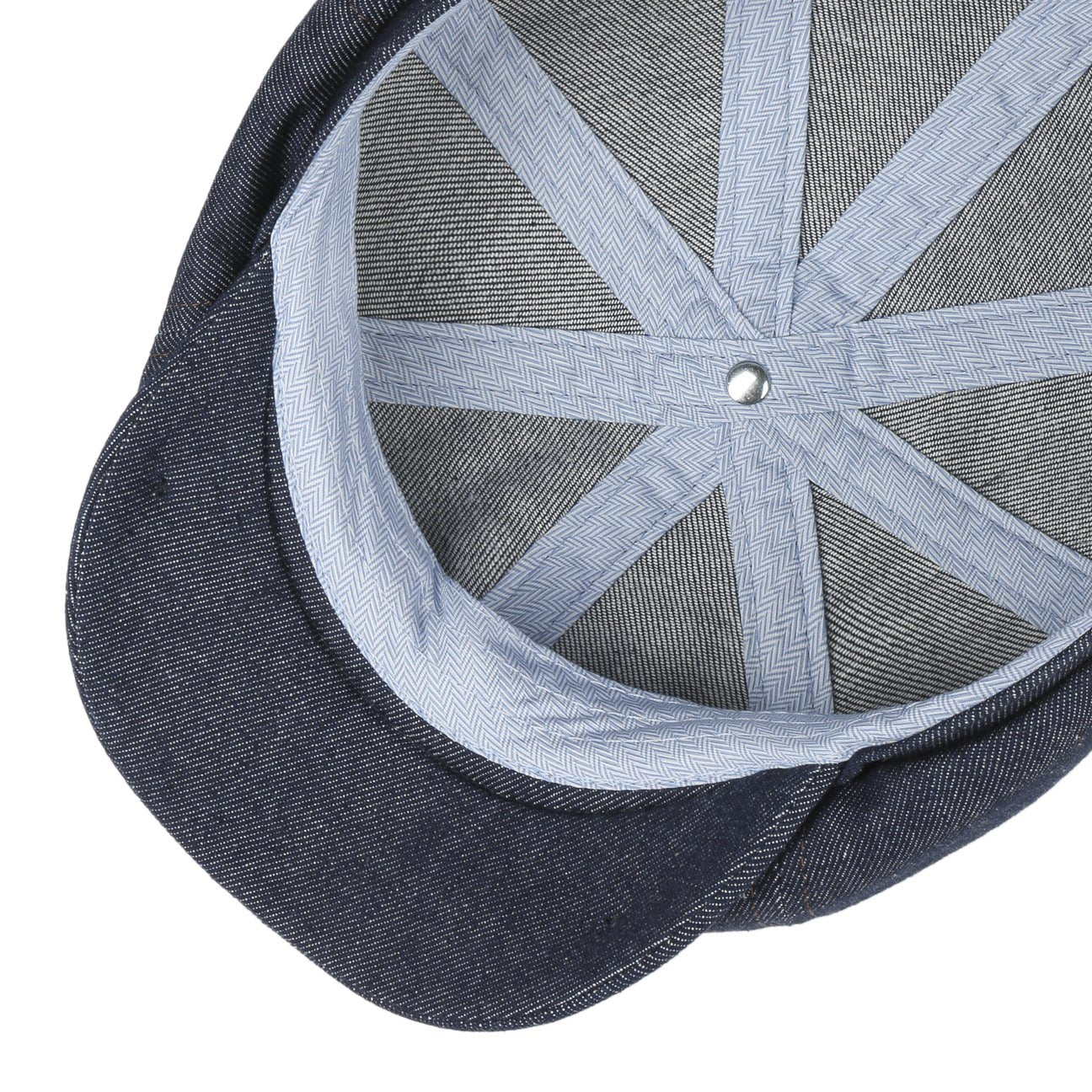 Stetson Hatteras Pure Denim Sustainable Baseball Cap - Eco-Friendly Cotton Hat for Men, Outdoor Activities & Casual Wear