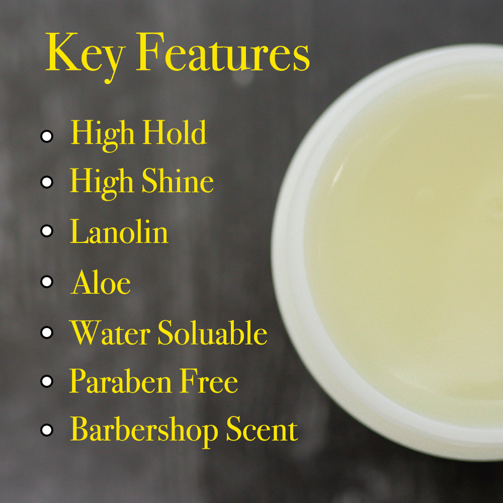 Premium Hair Pomade for Men - Strong Hold, Matte Finish Styling Wax - Perfect for Fades, Undercuts & Classic Looks - Salon-Quality Grooming for Everyday & Special Occasions