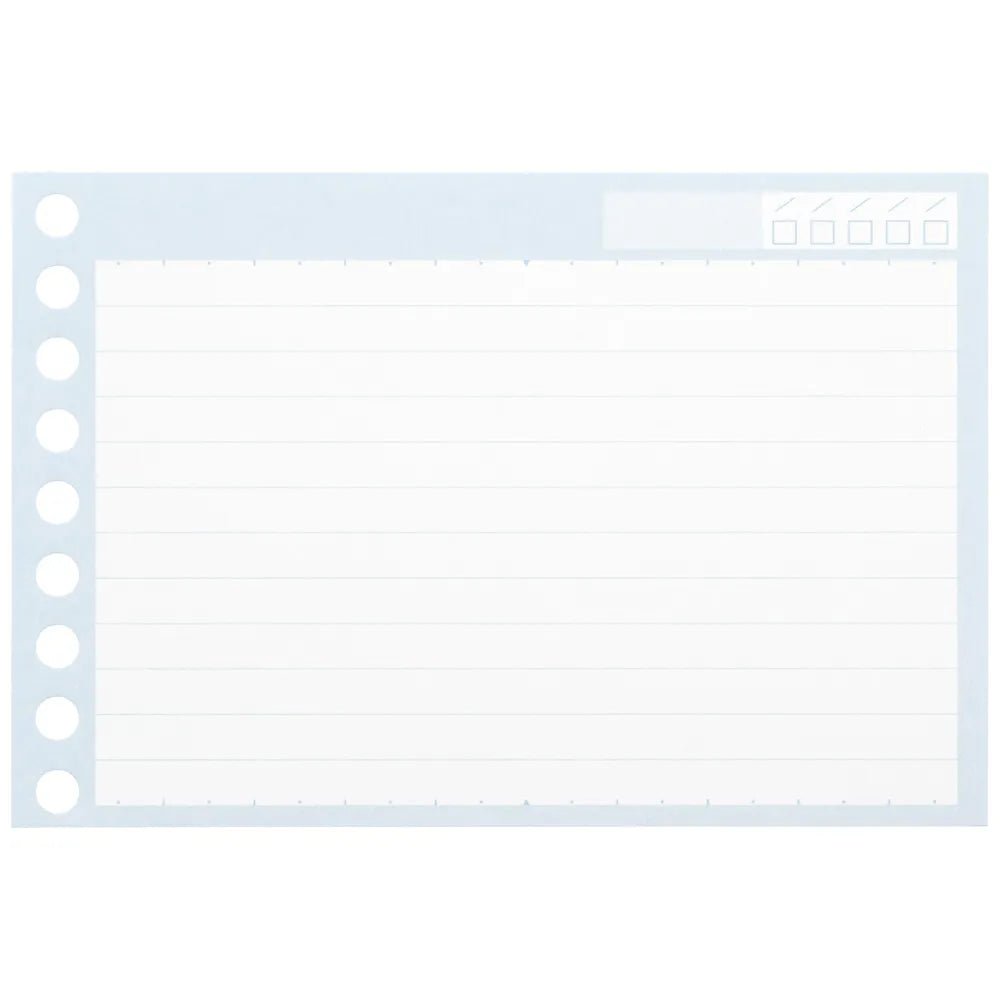 Maruman Write Easy Smart Review Mini Loose Leaf Notebook - Portable Spiral Notepad for Study Notes, Work Journal & Meeting Memos - Perfect for Students, Professionals & Office Use