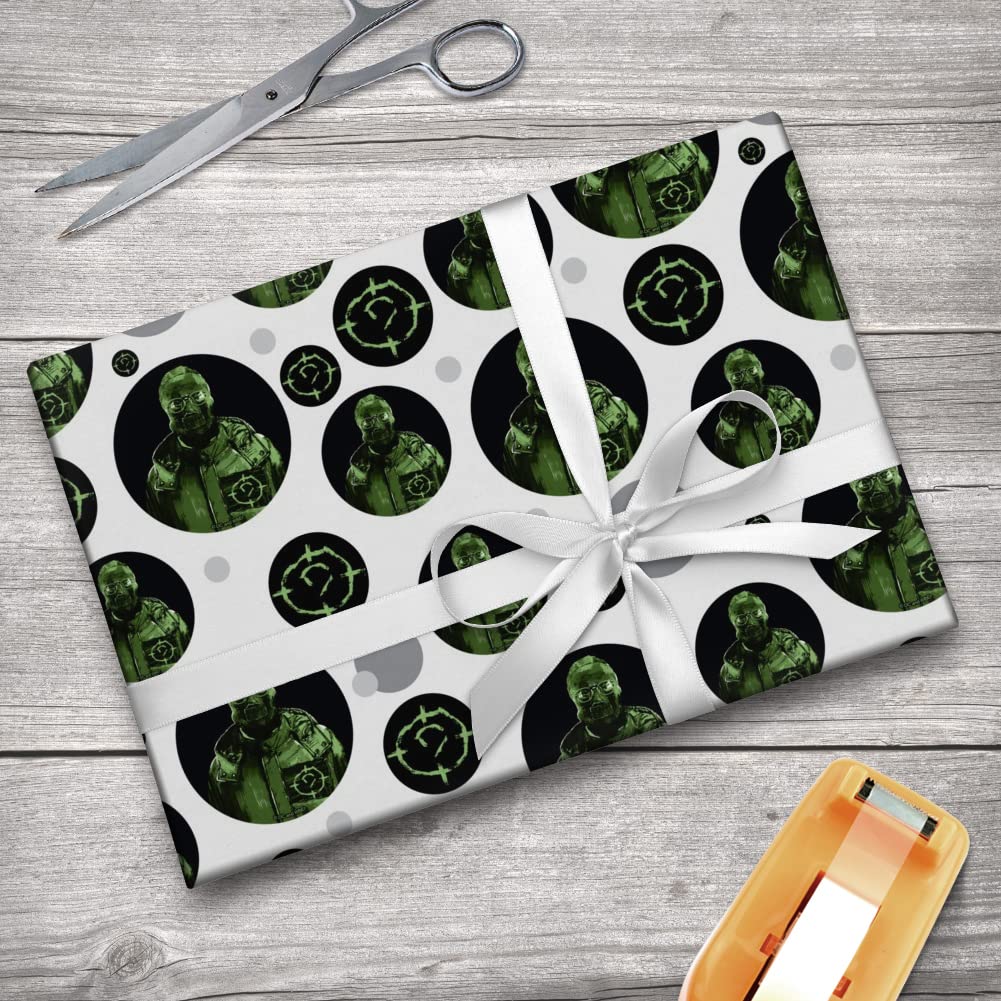 The Riddler Headshot Gift Wrap Wrapping Paper Roll - Premium DC Comics Batman Villain Design for Birthday, Christmas & Party Presents - Perfect for Comic Book Fans & Collectors
