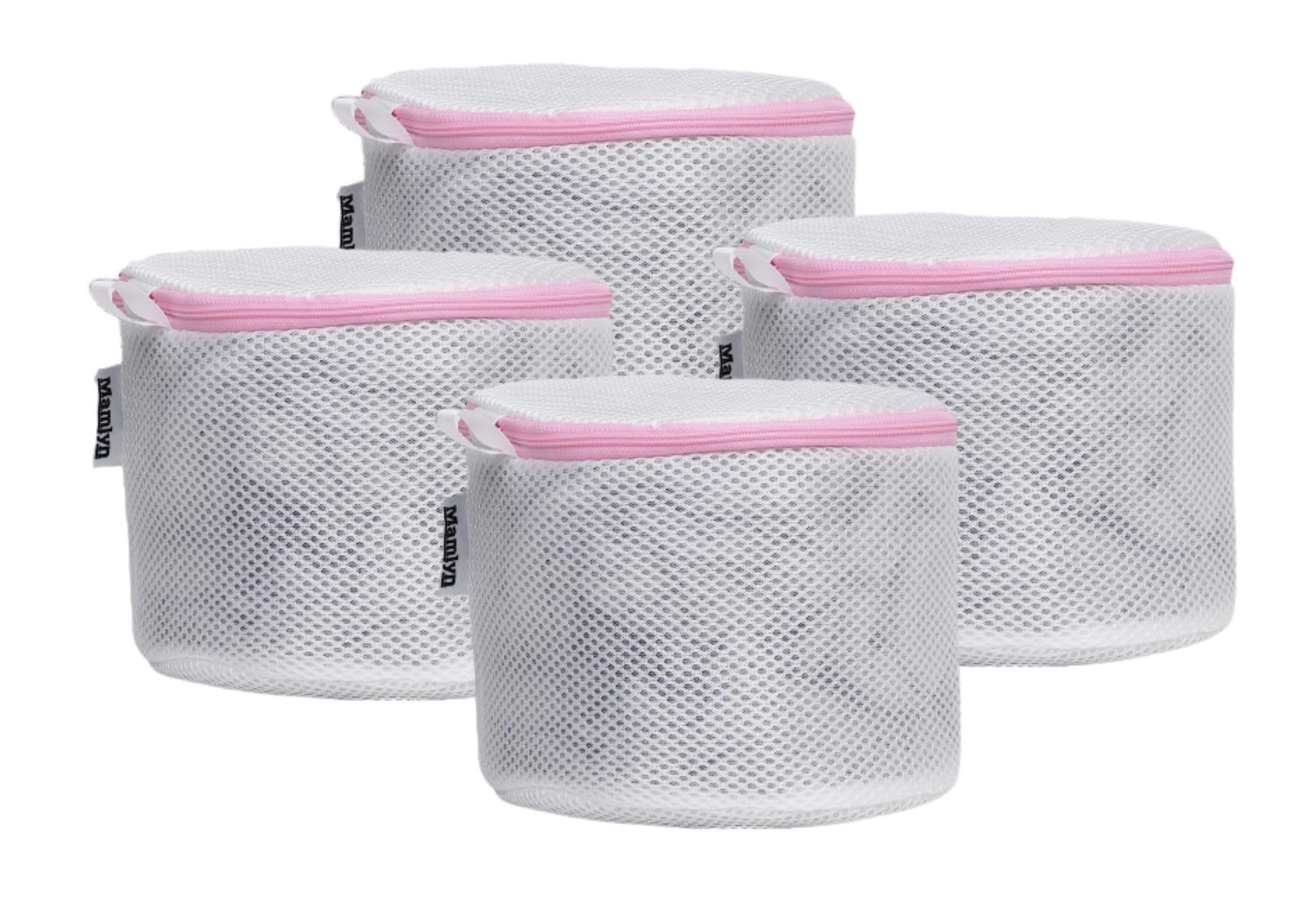 Mesh Laundry Bags for Delicates - Washing Machine Bra Bags & Lingerie Wash Bags - Protect Bras, Underwear & Swimwear in Washer & Dryer (Set of 3) - Perfect for Travel, Gym & Daily Laundry Care