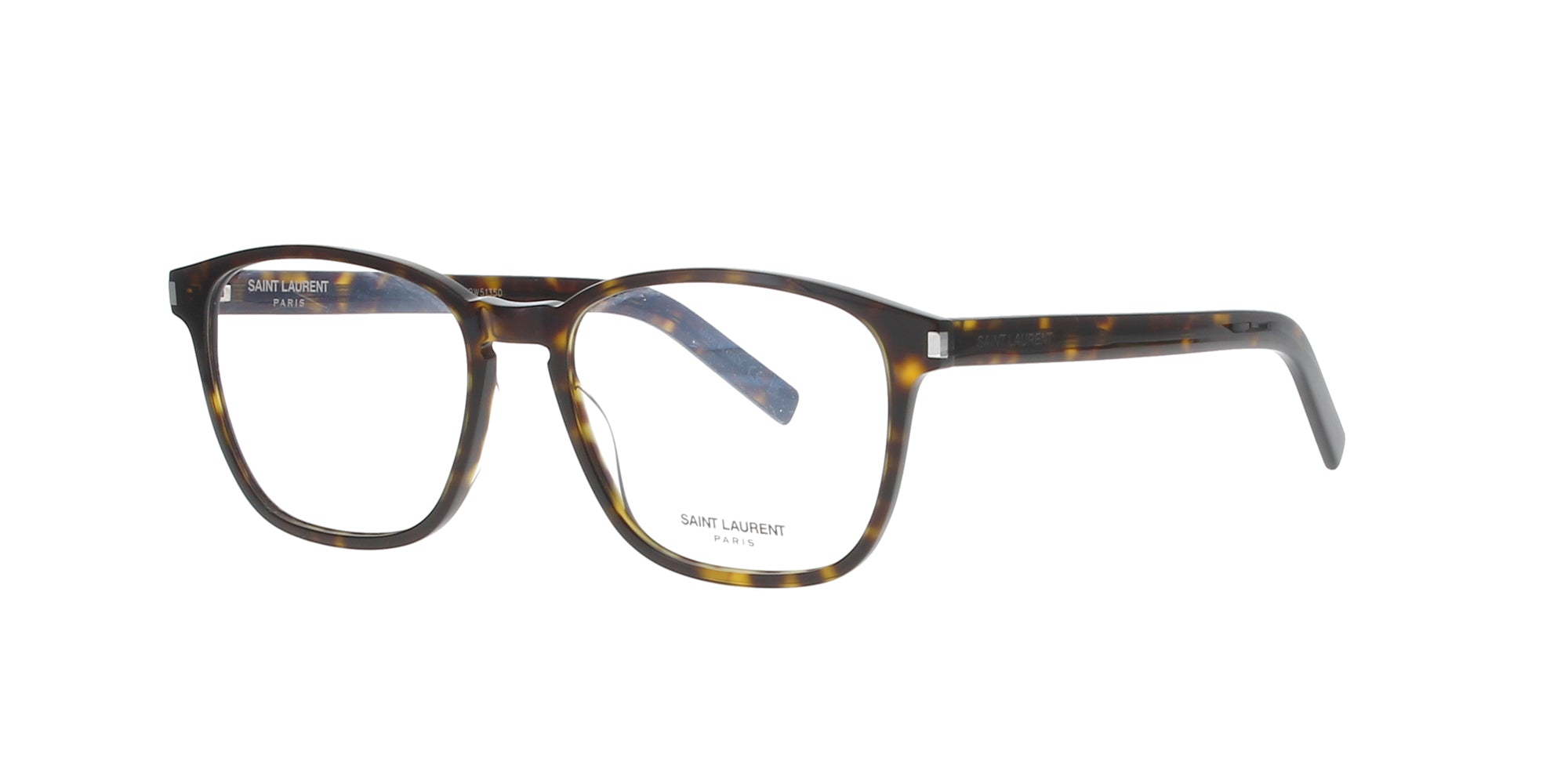 Saint Laurent Dark Havana Square Sunglasses - Classic Designer Shades for Women & Men - Perfect for Beach, Driving & Outdoor Fashion