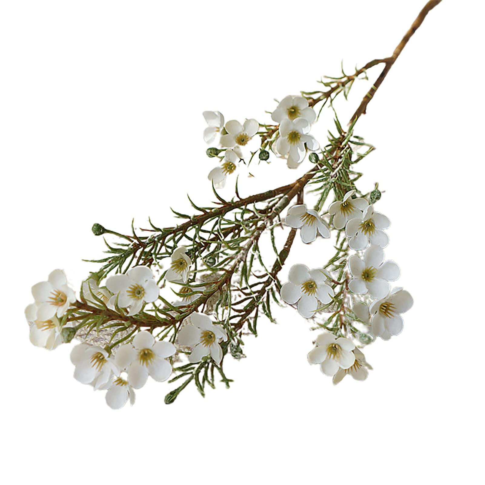 1Pc Artificial Flower - Aesthetic Fall Decor DIY Australian Colored Plum Blossom for Home & Bedroom Decor | Fake Flowers for Table Centerpiece, Wedding Decor, and Seasonal Home Styling