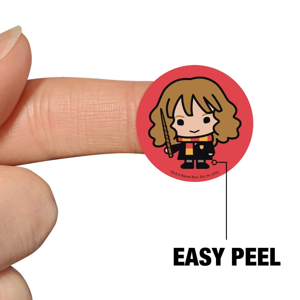 Harry Potter Chibi Hermione Stickers - Cute Planner & Scrapbooking Decals for Journaling, Bullet Journal, DIY Crafts - Perfect for HP Fans & Stationery Lovers