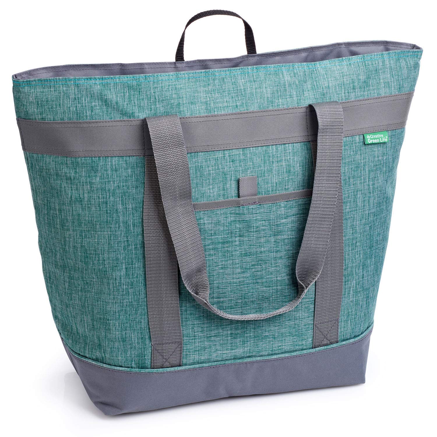 Creative Green Life Cooler Bag - Insulated Grocery Bags for Picnics, Beach Trips & Outdoor Adventures | Reusable & Eco-Friendly