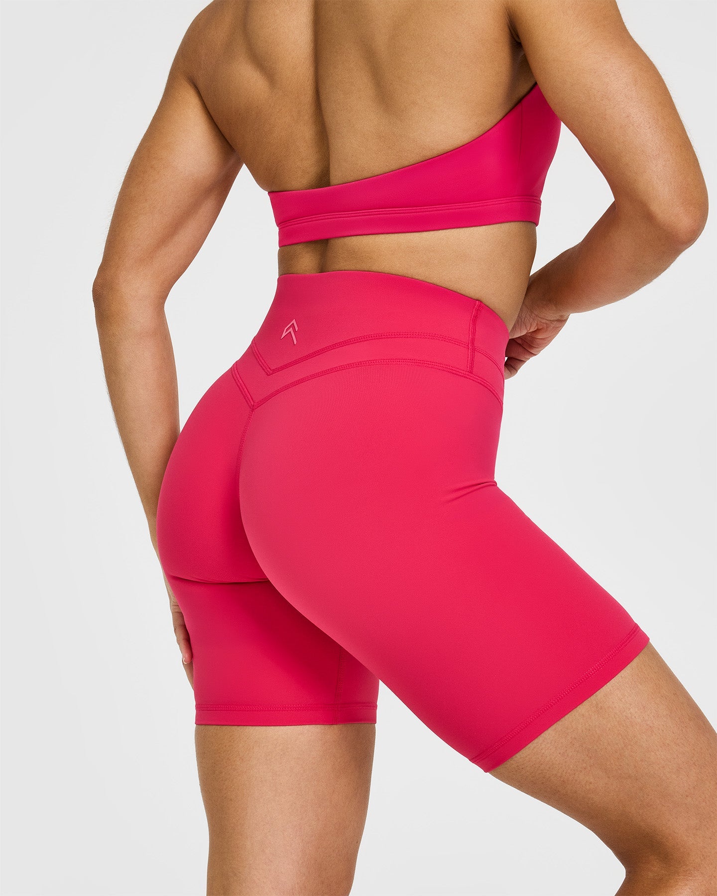 Unified Cycling Shorts 8 | Berry Bloom - Comfortable Bike Shorts for Women & Men - Perfect for Road Cycling, Mountain Biking & Indoor Training
