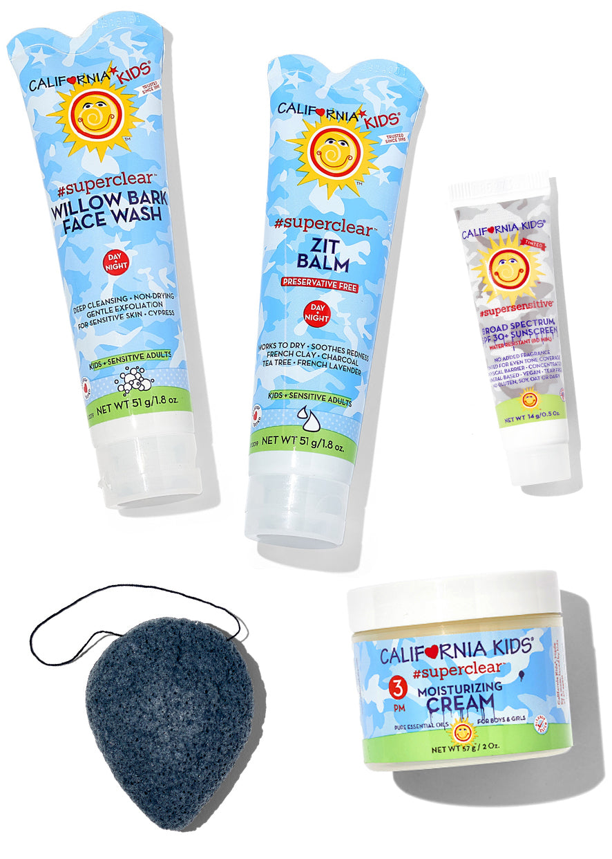 California Kids® #SuperClear™ Kit - Clear & Safe Kids' Activity Set for Home, School & Travel | Perfect for Arts, Crafts & Mess-Free Play