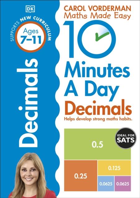 10 Minutes a Day Decimals Workbook - Math Practice for Grades 4-6 | Improve Decimal Skills with Daily Exercises | Perfect for Homeschooling & Classroom Learning