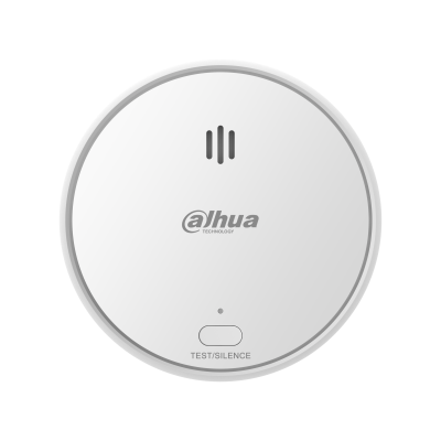 DHI HY SA21A W2(868) Wireless Smoke Detector Alarm - Battery Operated, Easy Installation for Home & Office Safety