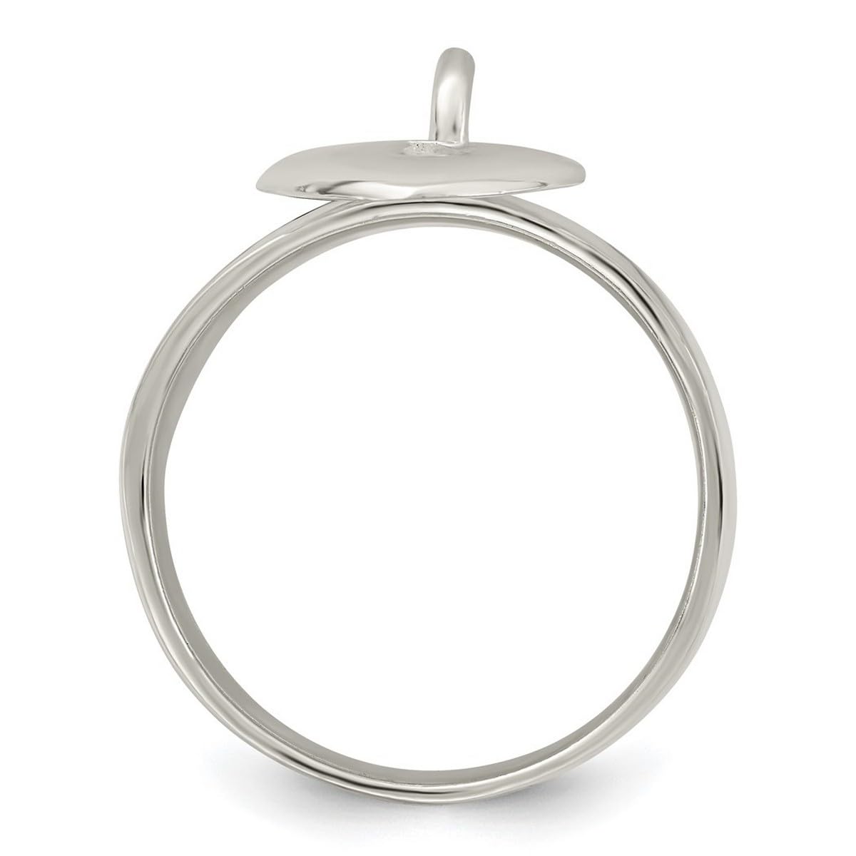 925 Sterling Silver Oxidized Dangle Lock Ring for Women - Handcrafted Artisan Jewelry - Perfect for Everyday Wear, Date Nights & Special Occasions