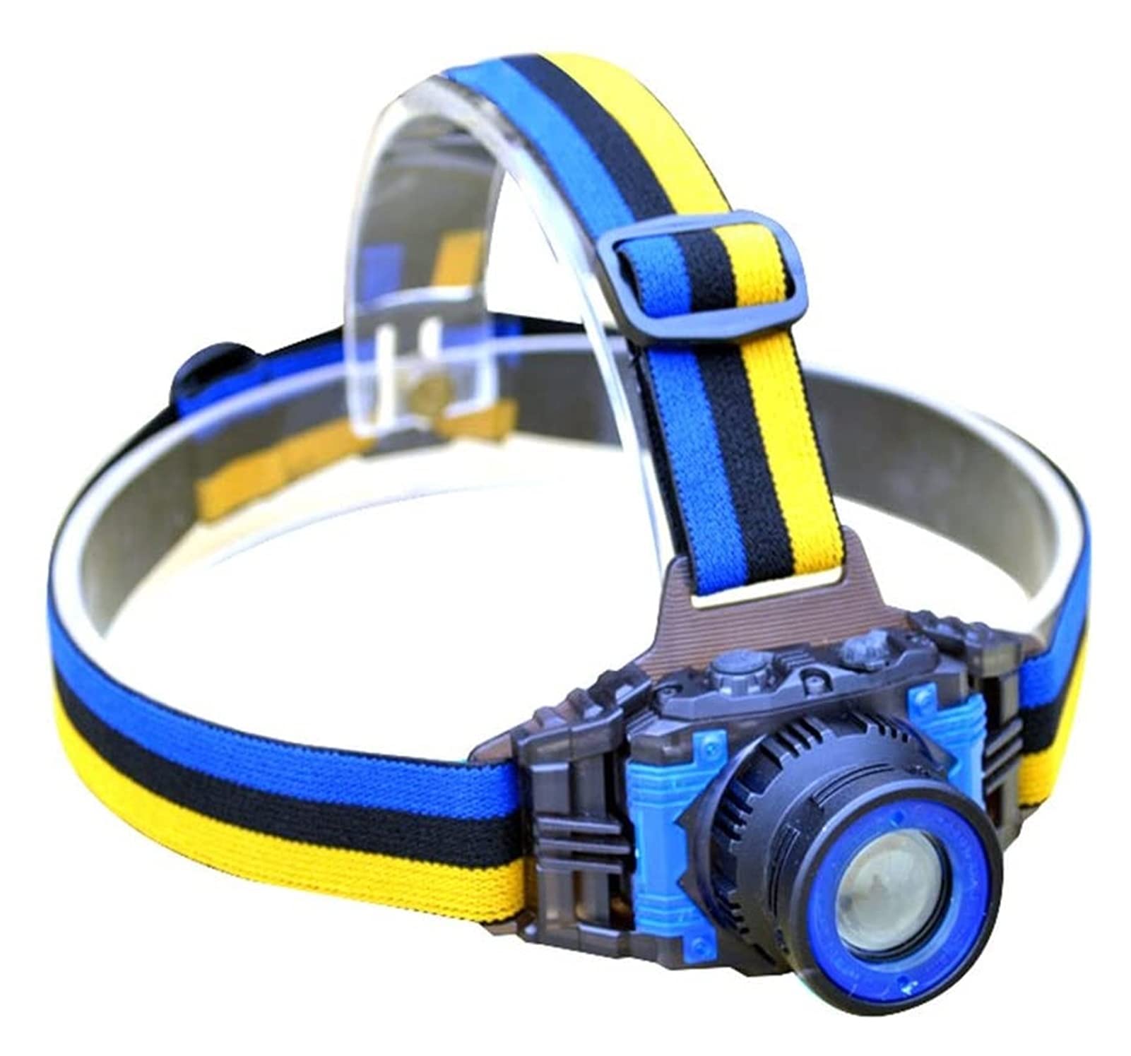 TONPOP LED Headlamp for Kids - Rechargeable USB Headlight with Built-in Battery - Perfect for Camping, Hiking, Reading & Outdoor Adventures