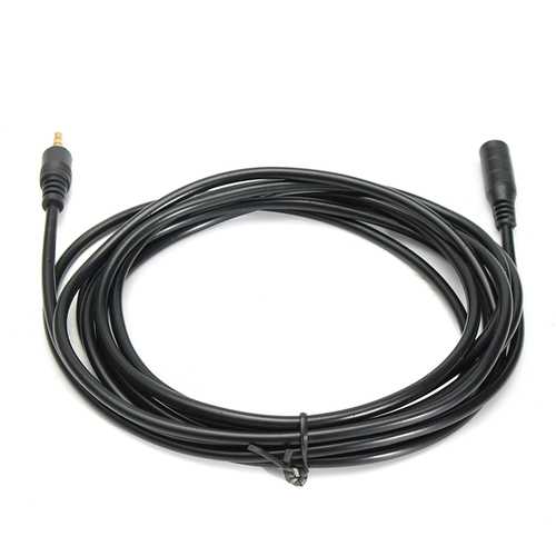 5 Pack 10 FT 3.5mm Stereo Male to Female Audio Extension Cables for Headphones - Perfect for Home Theater, Gaming Headsets, and Music Listening