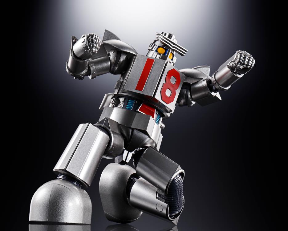 Bandai Soul of Chogokin GX-101X Daitetsujin 18 Die-Cast Action Figure - Collectible Robot Toy for Anime Fans & Model Kit Enthusiasts (Perfect for Display, Gifts & Anime Collections)