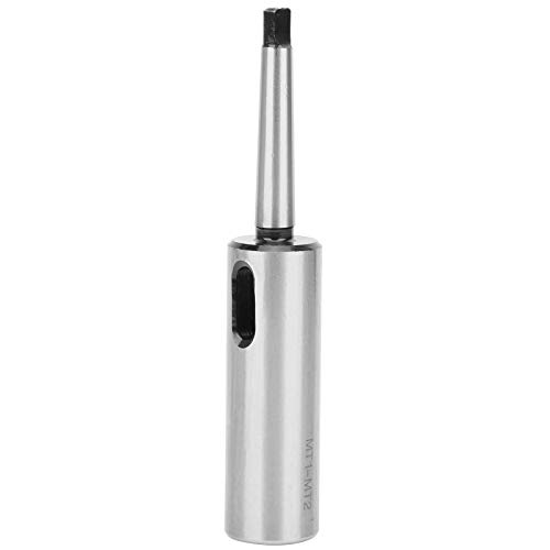 High Hardness Morse Taper Drill Sleeve MT1 to MT2 - Precision CNC Fixture Adapter for Lathe & Milling Machines | Durable Lengthened Taper Sleeve for Metalworking & Woodworking Projects