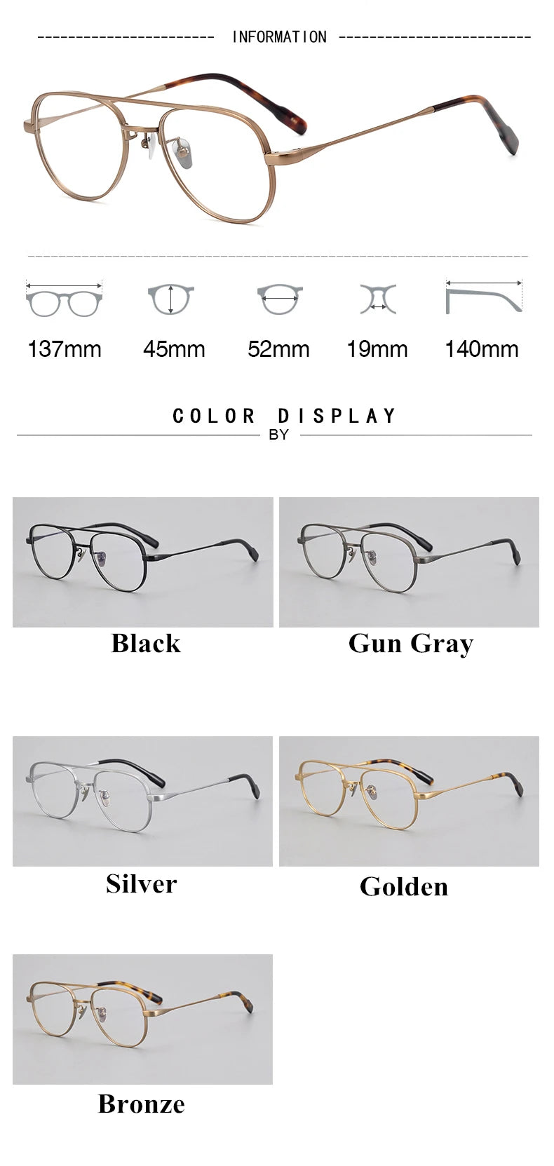Stylish Black Titanium Oval Round Eyeglasses for Women - Lightweight & Durable Full Rim Frames - Perfect for Work, Reading & Everyday Fashion