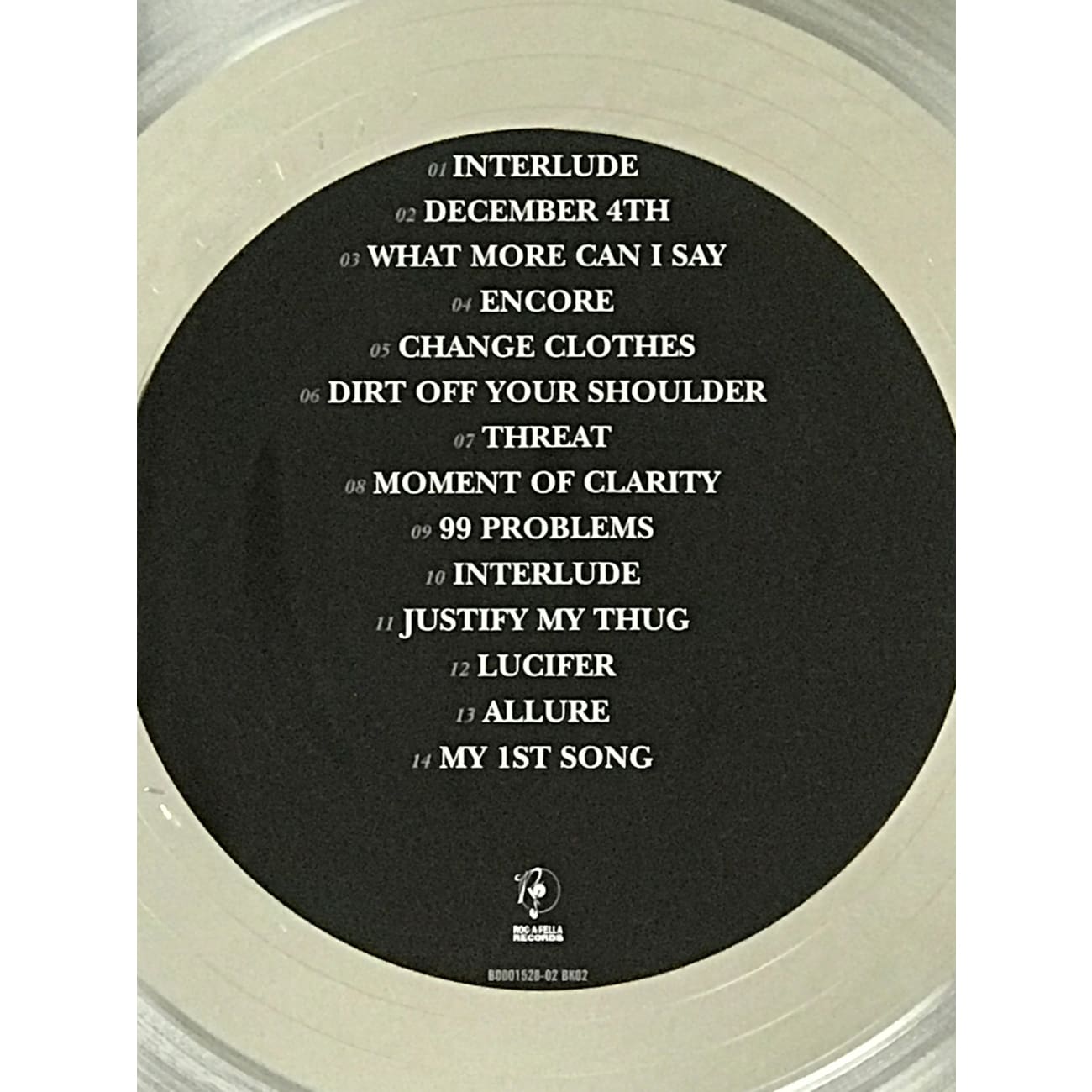 Jay Z The Black Album RIAA 3x Multi Platinum Award - Rare Collectible Music Memorabilia - Perfect for Music Fans & Collectors - Display in Home, Office or Music Studio