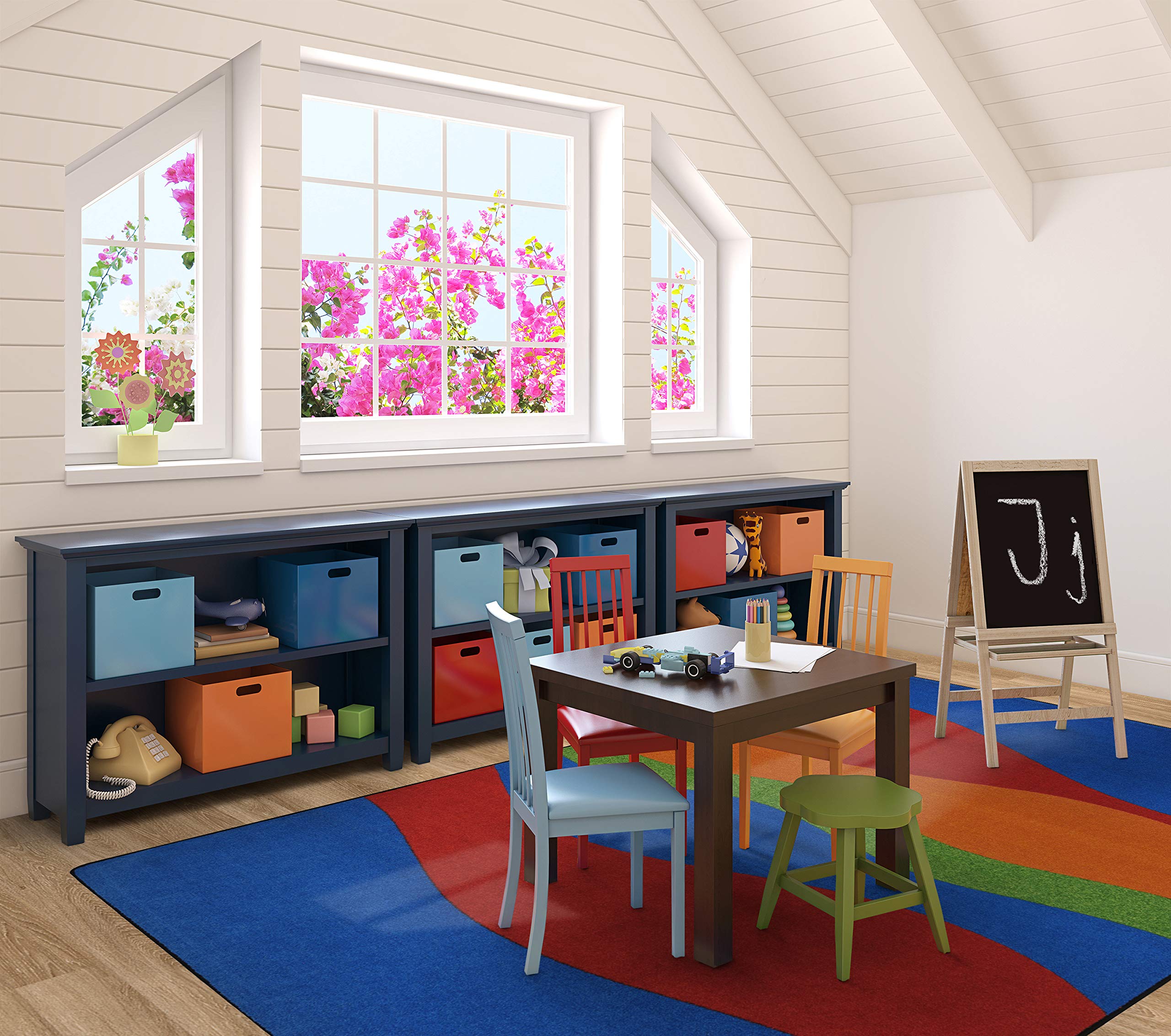 Joy Carpets Flow Teen Area Rugs 5'4