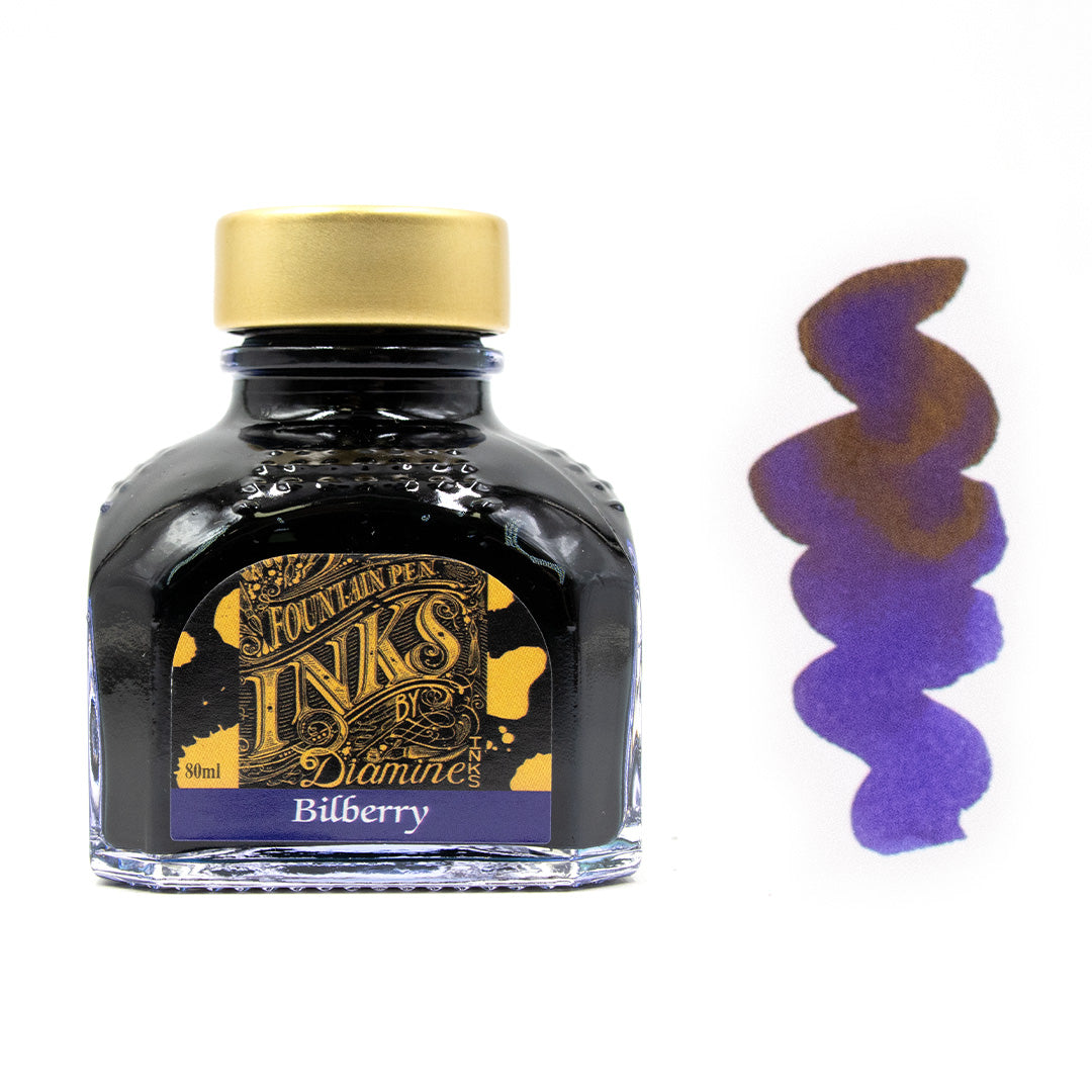 Premium Diamine Ink Bottle 80ml - Vibrant Fountain Pen Ink for Calligraphy, Journaling & Artistic Writing - Smooth Flow & Rich Colors