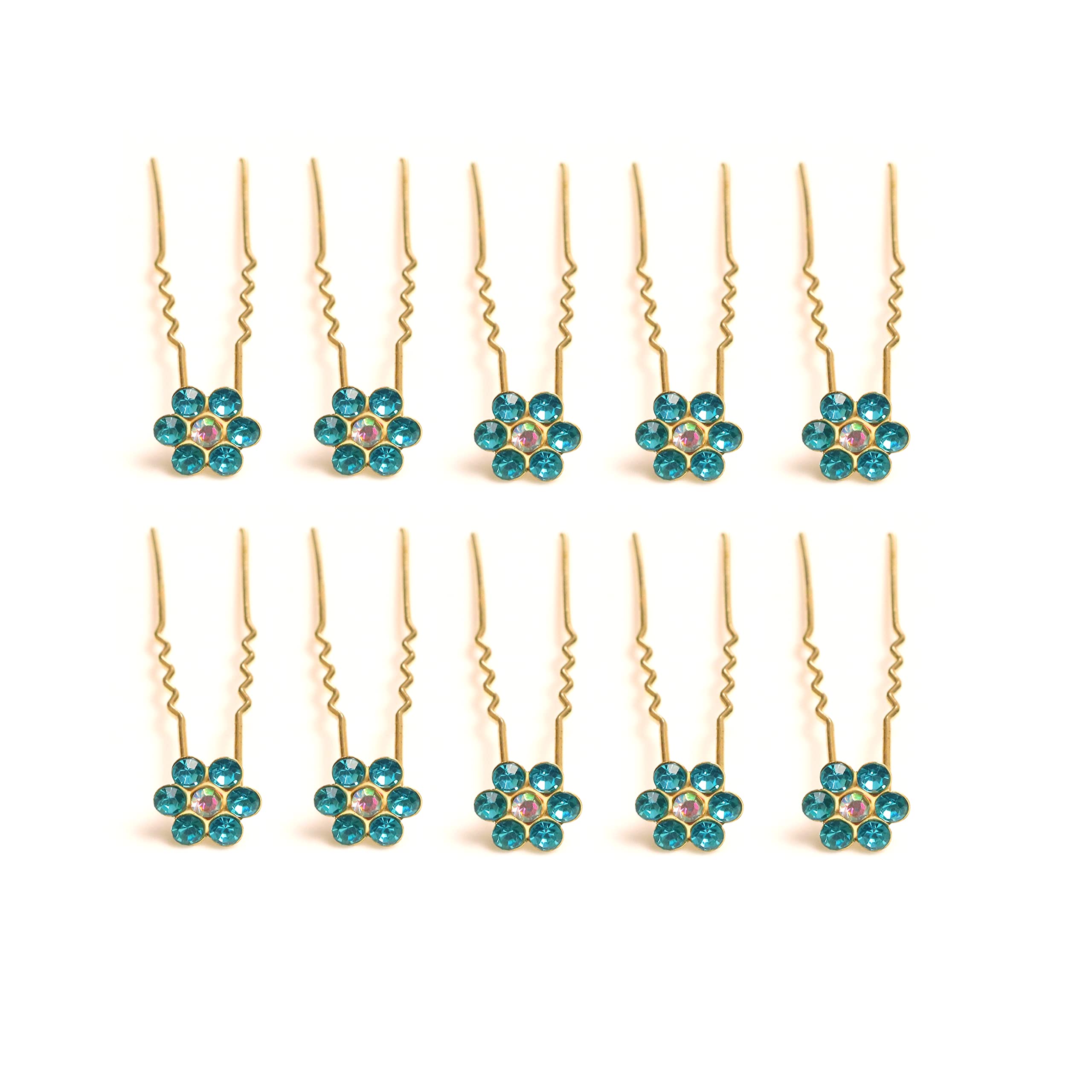 Rapidsflow® Juda Hair Pins for Women and Girls - Secure Hair Accessories for Updos, Braids, and Bun Hairstyles - Perfect for Weddings, Parties, and Everyday Use