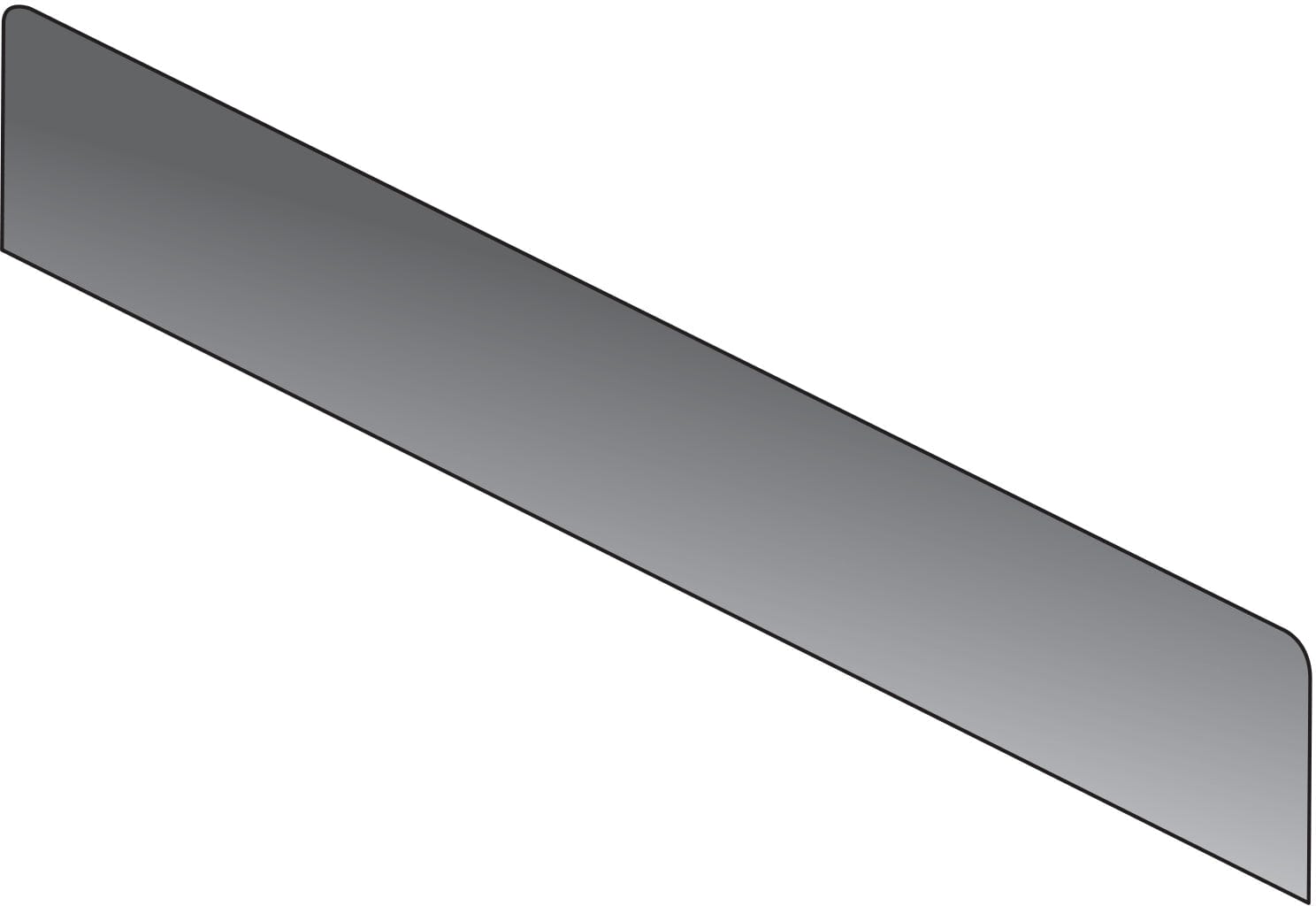 Office Star Pace Tables Privacy Screen Top - Adjustable Office Partition for Workspace Privacy - Perfect for Cubicles, Desks, and Open Office Environments