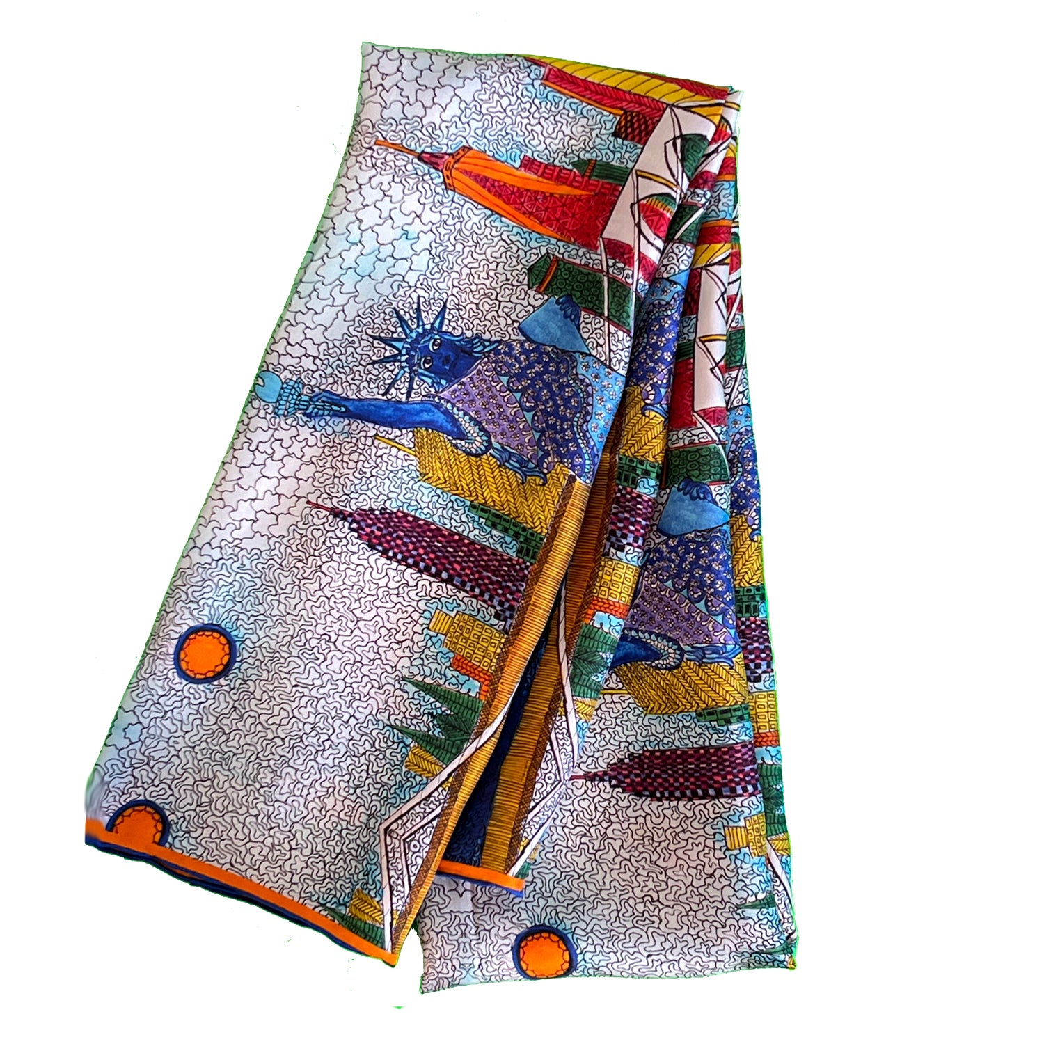 New York Long Scarf - Soft Wool Winter Wrap for Women & Men - Perfect for Cold Weather, Fashion Accessory, and Travel