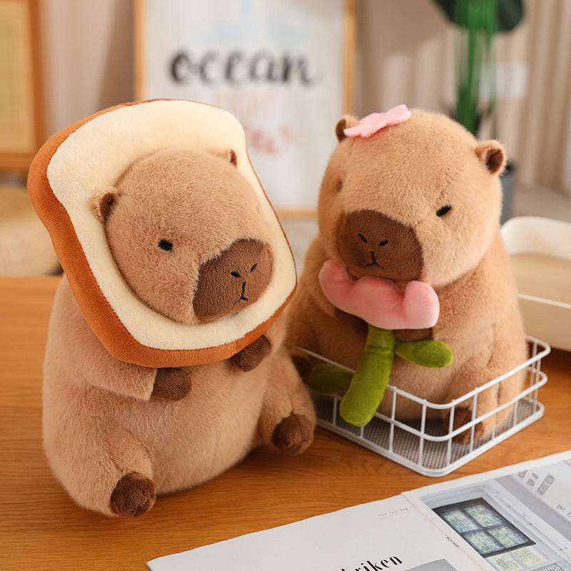CuddlyCapy: Soft & Adorable Capybara Plush Toy - Perfect for Gifts, Cuddling & Home Decor