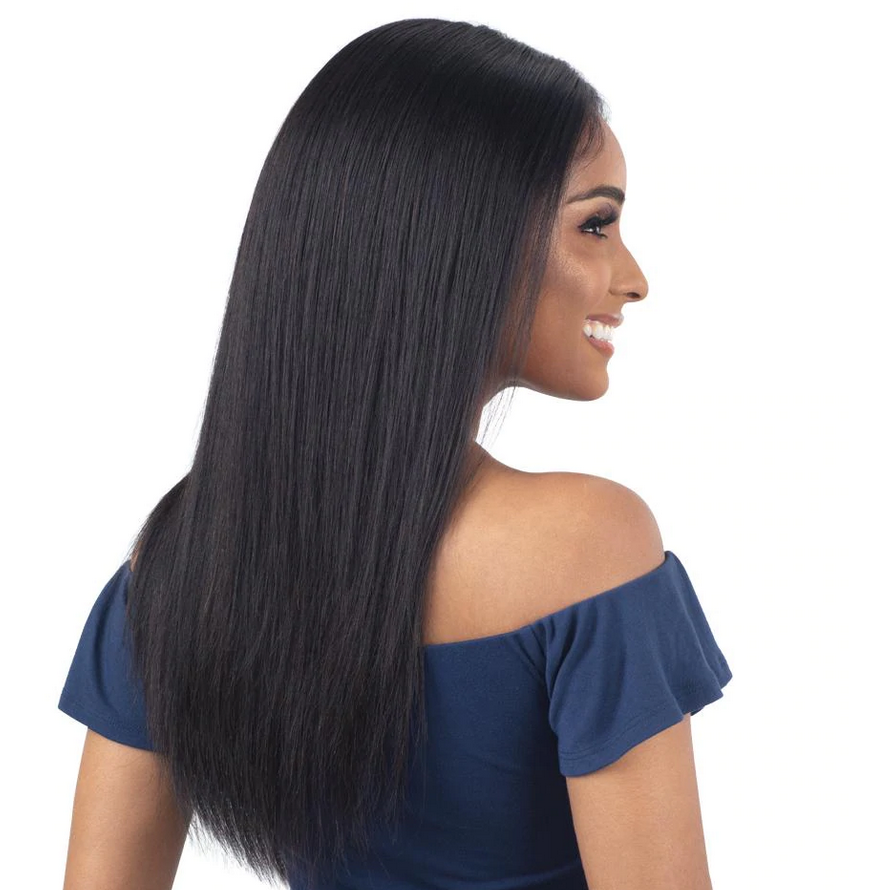 22 Inch Virgin Human Hair Lace Front Wig Straight TT1B/30 Color - Natural Look for Daily Wear & Special Occasions