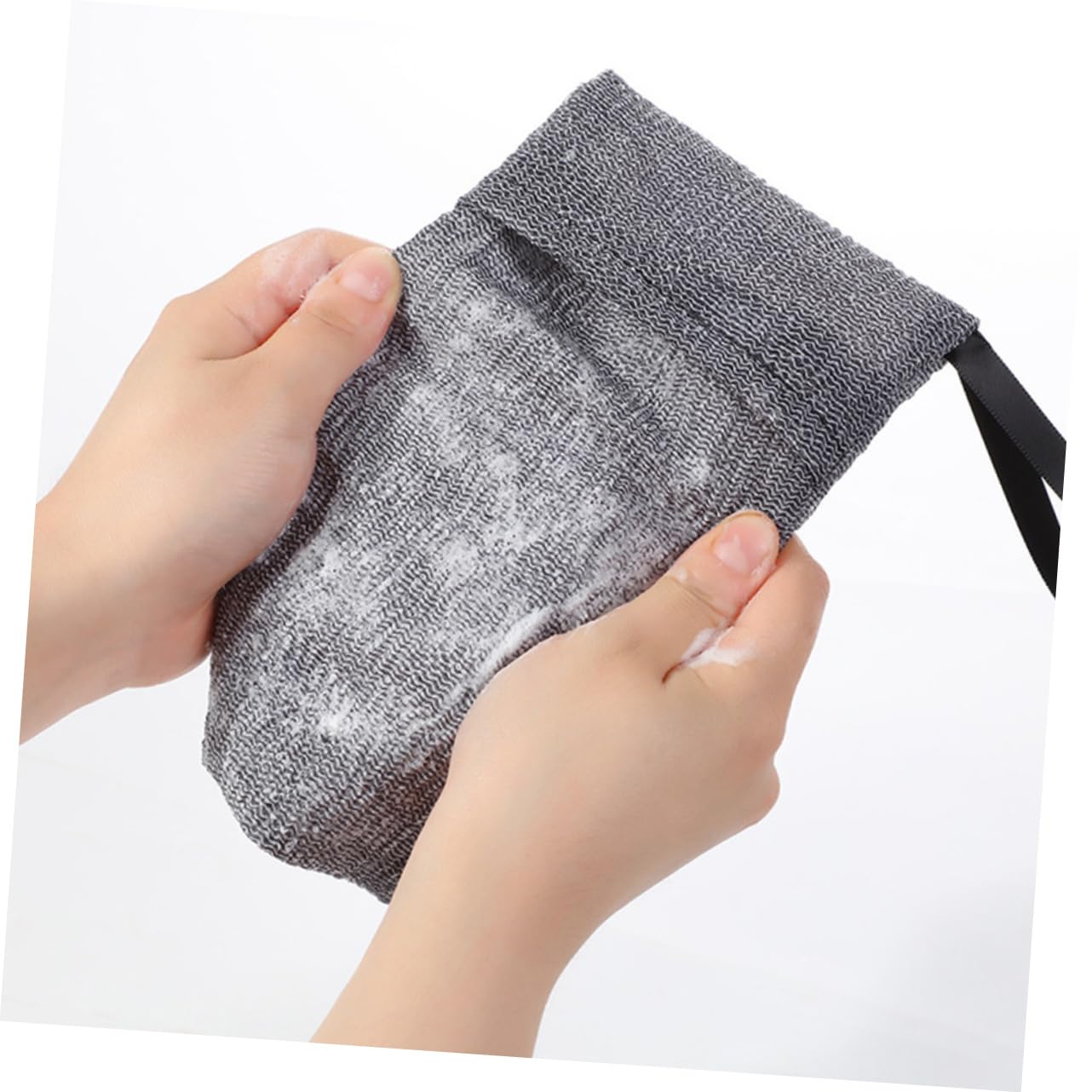 6-Pack Handmade Loofah Soap Bags for Shower - Natural Exfoliating Soap Pouches with Loofah for Gentle Skin Cleansing | Perfect for Travel, Gym & Eco-Friendly Bath Routine