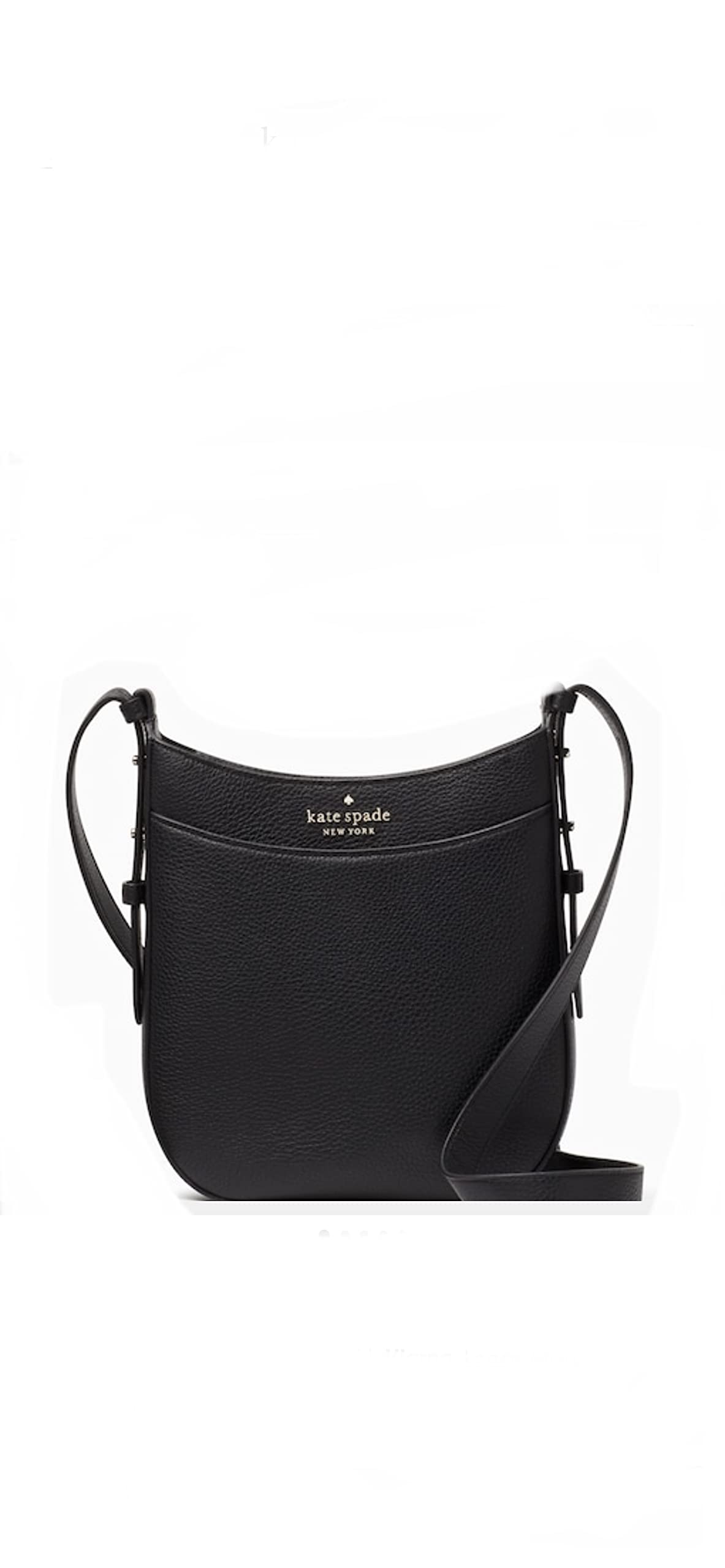 Kate Spade Leila Pebbled Leather Crossbody Purse - Stylish Women's Shoulder Bag for Work, Travel & Everyday Use