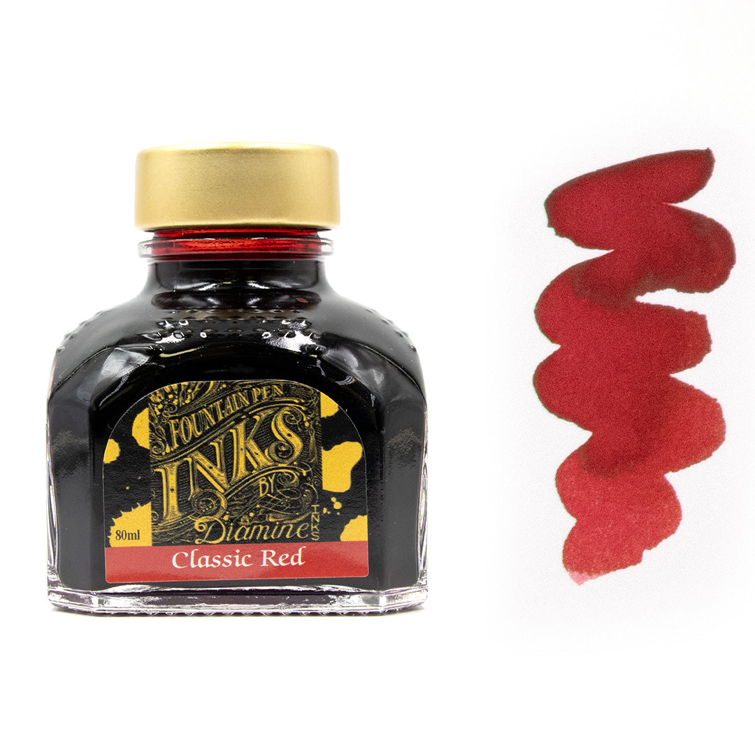 Premium Diamine Ink Bottle 80ml - Vibrant Fountain Pen Ink for Calligraphy, Journaling & Artistic Writing - Smooth Flow & Rich Colors