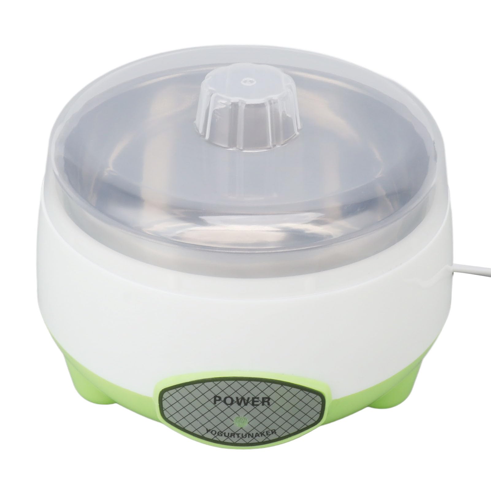 Premium JAQS Yogurt Maker Machine - 15W Even Heating DIY Homemade Yogurt Maker for Family & Kitchen (US Plug 110V) | Perfect for Healthy Breakfast, Snacks & Probiotic Recipes