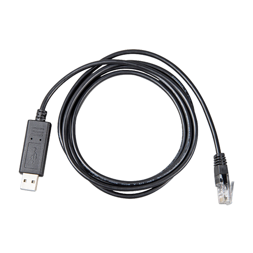 Victron Energy BlueSolar PWM Pro to USB Interface Cable - Solar Panel Charge Controller Adapter for Off-Grid Power Systems, RVs, Boats & Camping