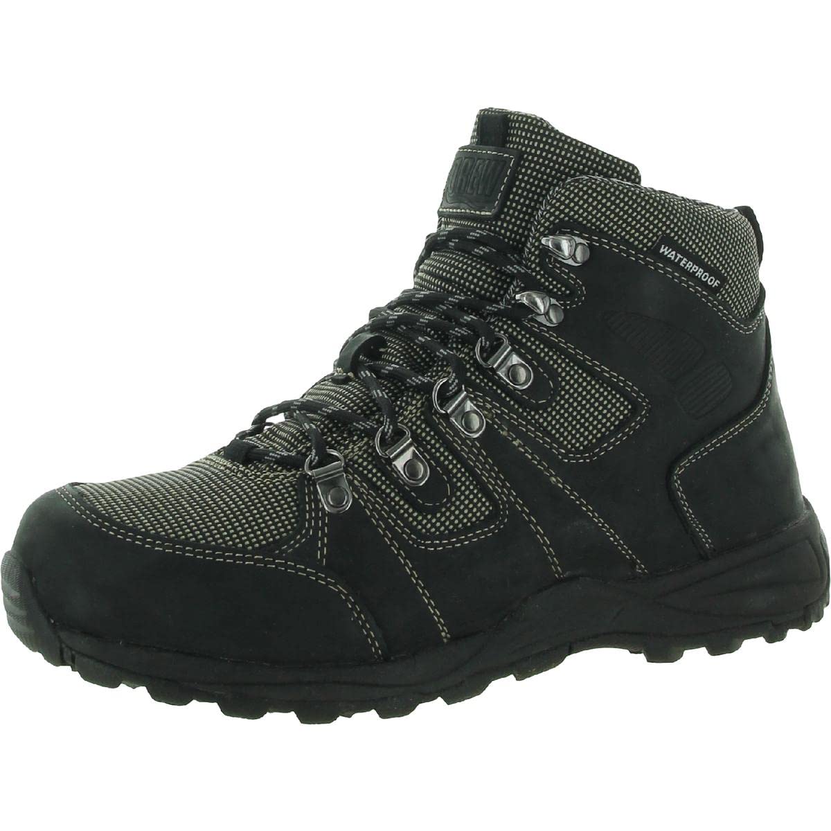 Drew Men's Trek Waterproof Hiking Boots - Lightweight Outdoor Shoes for Camping, Backpacking & Winter Walking