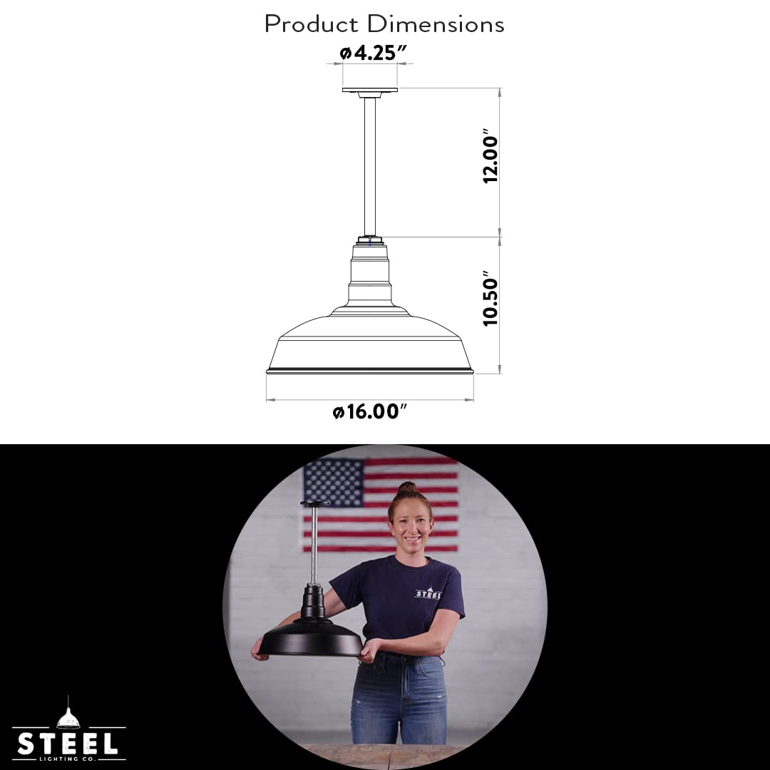 Steel Lighting Co. Carson Barn Light - 16