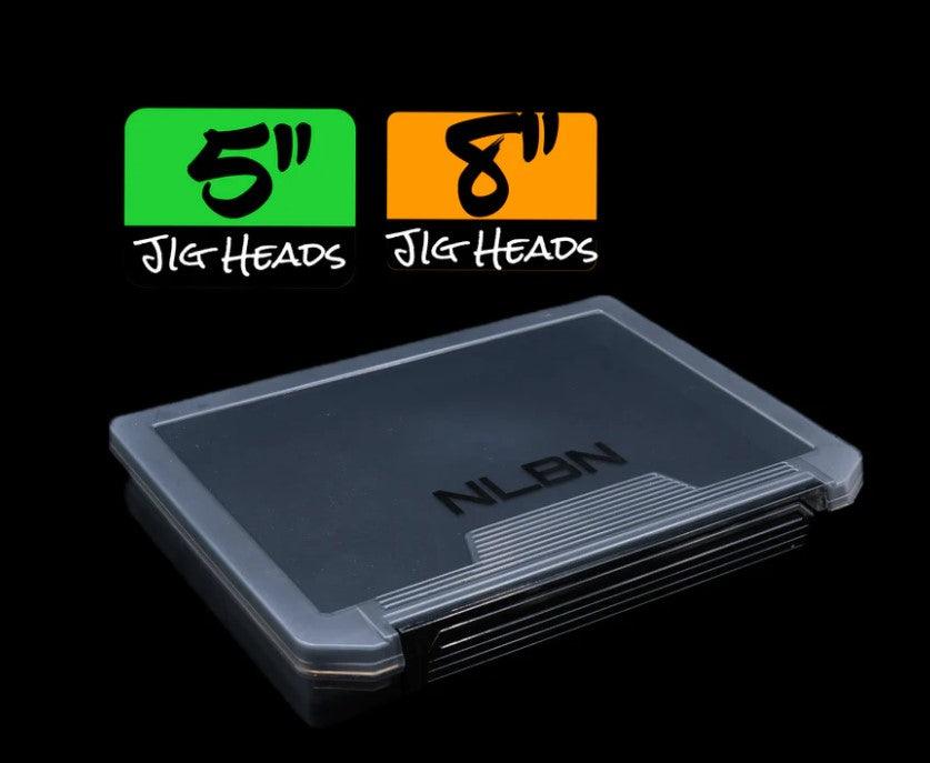 NLBN No Live Bait Needed Jig Head Boxes - Premium Saltwater Fishing Lures for Bass, Trout & Walleye | Perfect for Kayak Fishing & Ice Fishing Adventures