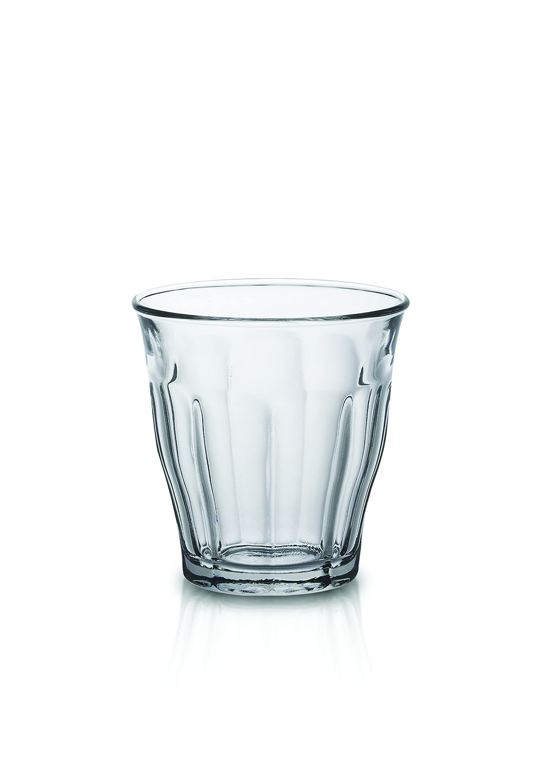 Duralex Picardie 10.8 oz Clear Glass Tumbler Set of 6 - Unbreakable French Drinking Glasses for Water, Juice & Cocktails - Perfect for Home, Restaurant & Outdoor Use