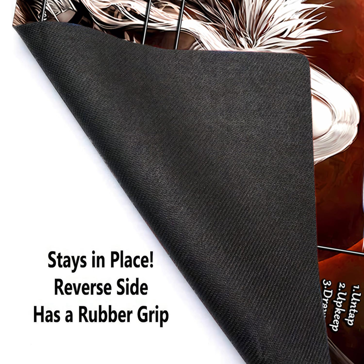 Premium MTG Playmat 24x14 Inches - Non-Slip Rubber Surface Trading Card Game Mat with Storage Bag | Perfect for Magic: The Gathering, Yu-Gi-Oh, Pokemon TCG Battles & Collectible Card Game Tournaments