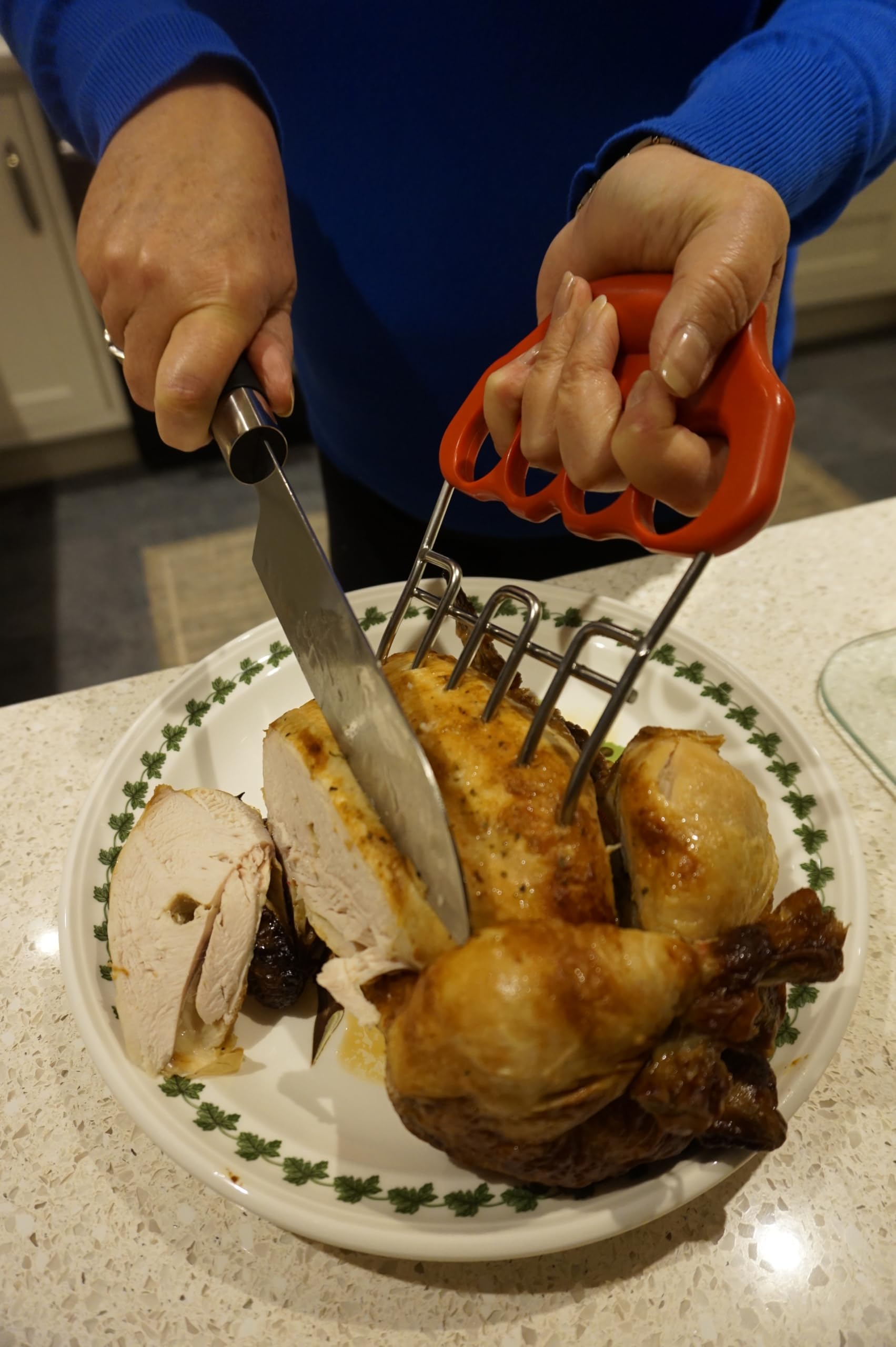 Premium Meat Shredder Claws - Heavy Duty Forks & Tongs for Pulled Pork, Chicken, Beef - Dishwasher Safe & Easy to Clean - Model TTA03 - Perfect for BBQ, Home Cooking & Restaurant Use