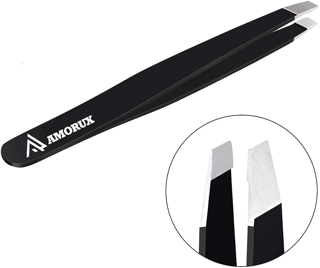 Professional Stainless Steel Eyebrow Tweezers for Women - Precise Facial Hair Removal Tool for Ingrown Hairs, Splinters & Daily Grooming - Perfect for Eyebrow Shaping, Makeup Application & Beauty Routine