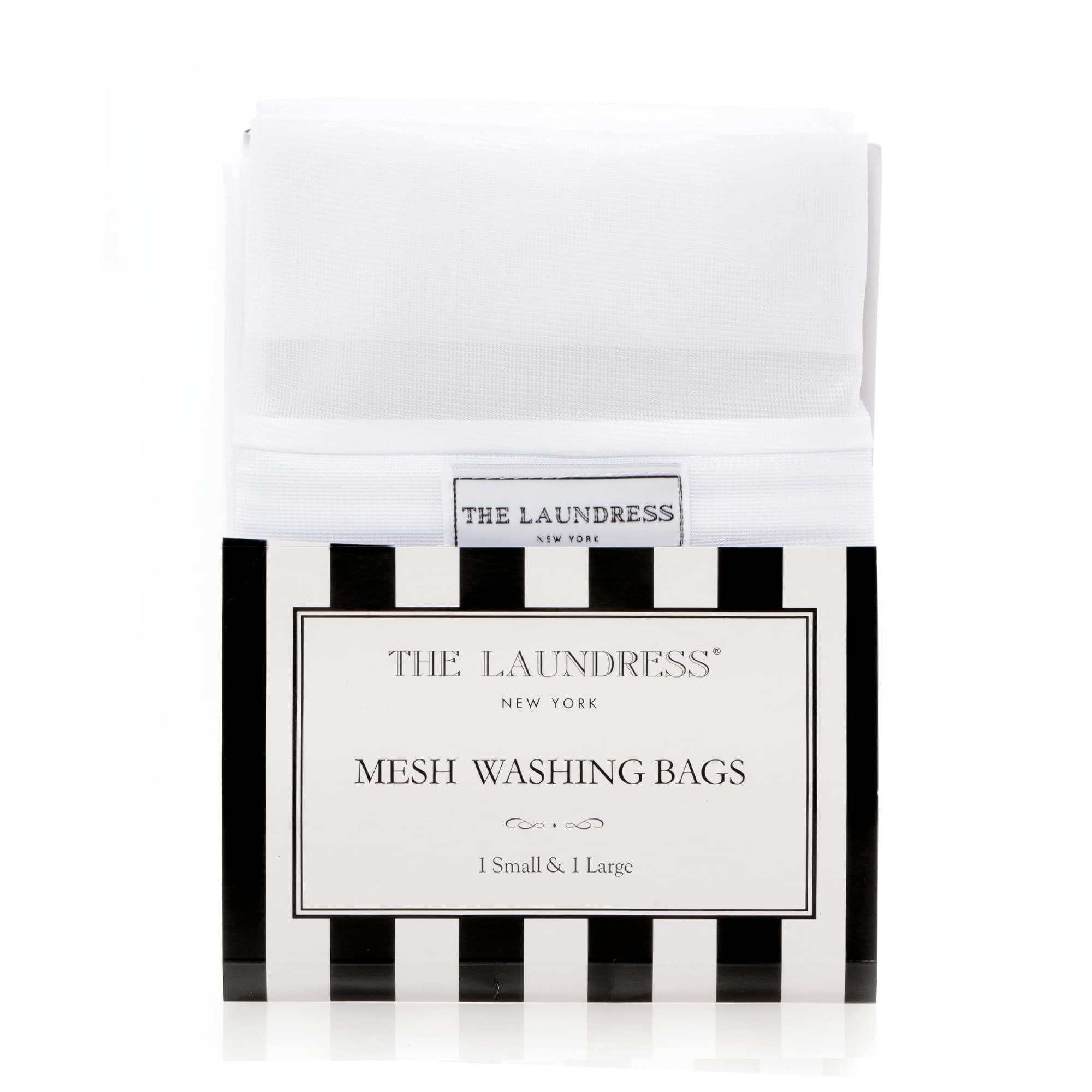 The Laundress New York Deluxe Mesh Laundry Bags Set - 3 Pack for Delicate Clothes, Lingerie & Baby Items - Gentle Wash Protection for Bras, Sweaters & Hand Washables