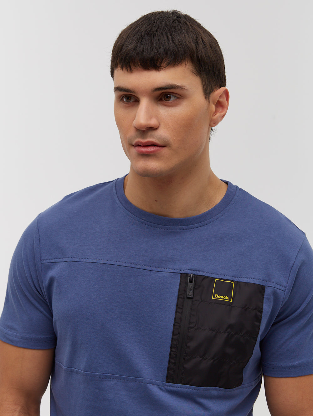 Sandbach Men's Casual Chest Pocket T-Shirt - Comfortable Cotton Tee for Everyday Wear, Work & Outdoor Activities
