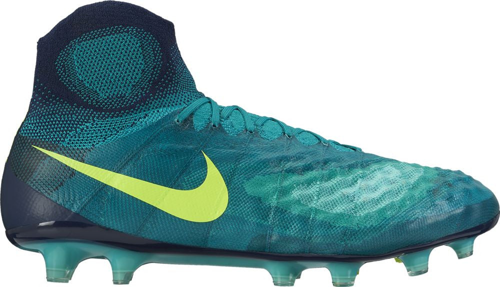 Nike Magista Obra II FG Soccer Cleats - Rio Teal Color | High-Performance Football Boots for Firm Ground | Perfect for Professional Matches & Training Sessions