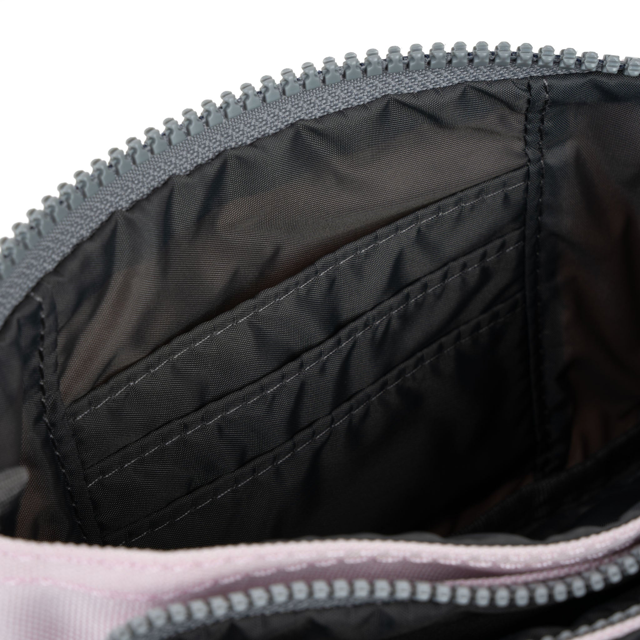 Eco-Friendly Carnaby Crossbody Bag with Wrist Strap - Transcendent Pink Recycled Canvas - Perfect for Work, Travel & Everyday Use