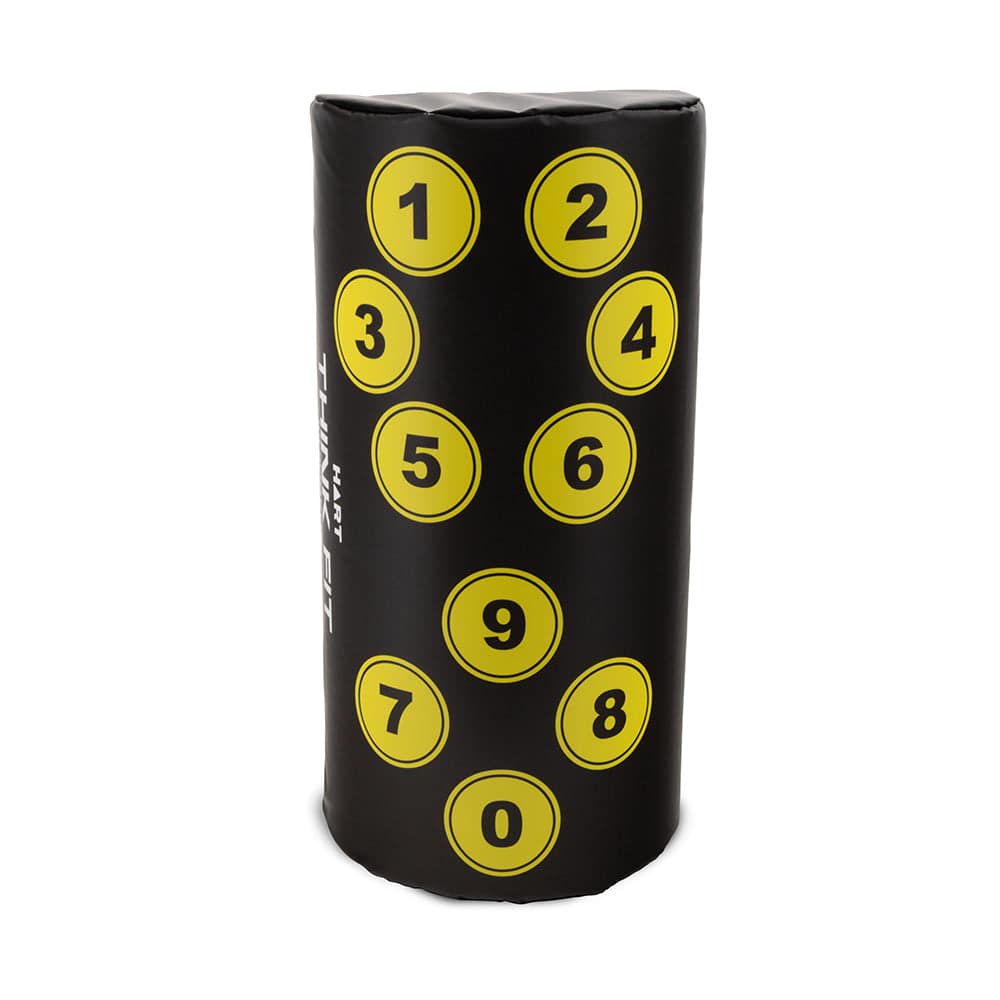 HART THINK Fit Pad with Numbers - Non-Slip Yoga Mat for Home & Gym Workouts, Pilates, and Fitness Training