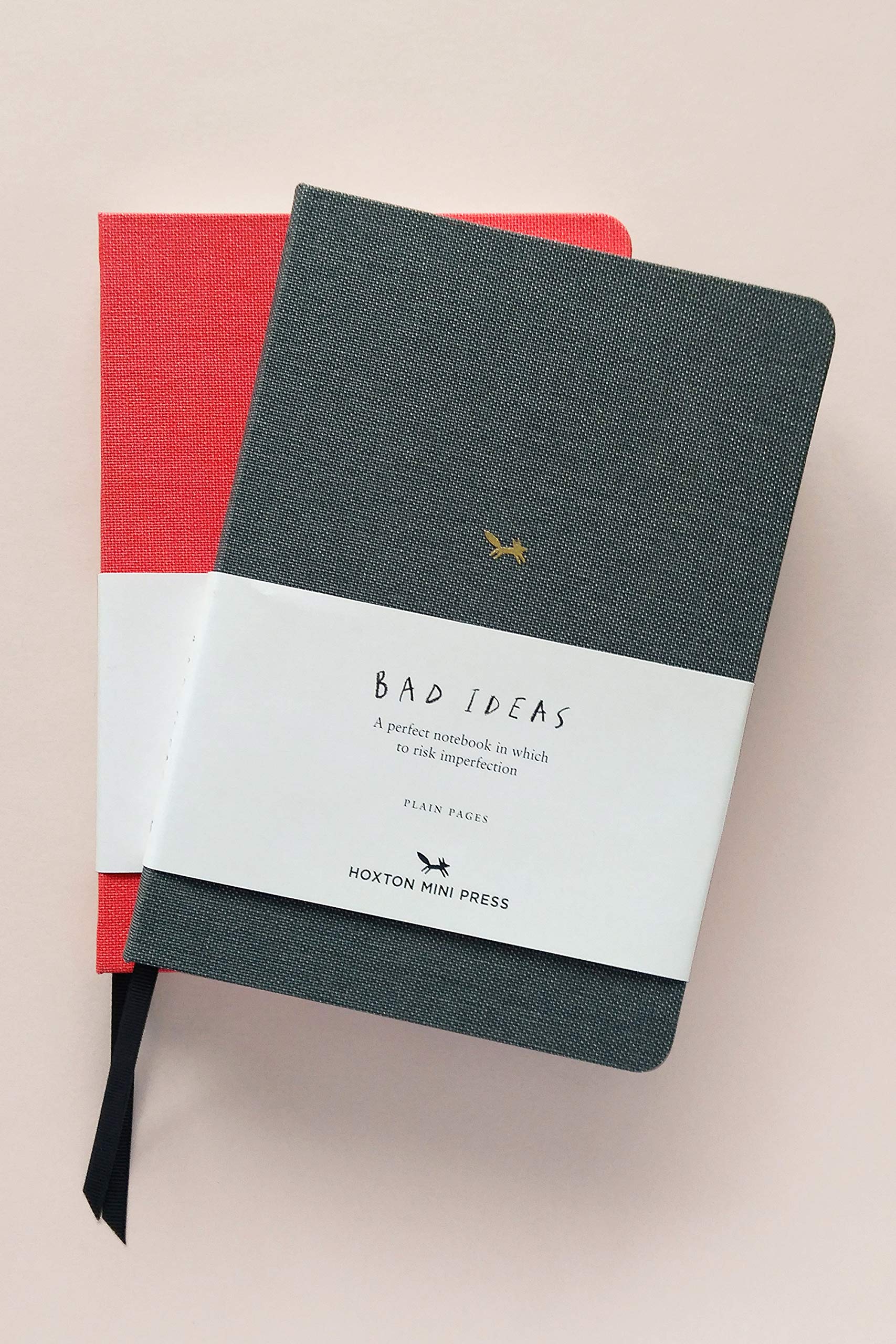 Bad Ideas Notebook - Red Lined Journal for Creative Writing, Sketching & Brainstorming | Perfect for Imperfect Thoughts, Doodles & Notes | Ideal for Students, Artists & Writers