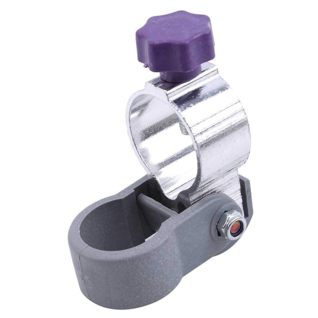 LEIGE Universal Aluminum Alloy Fishing Chair Mount Holder - Foldable Bracket & Umbrella Stand for Outdoor Camping, Beach, Picnic (Purple Folding, As Shown)